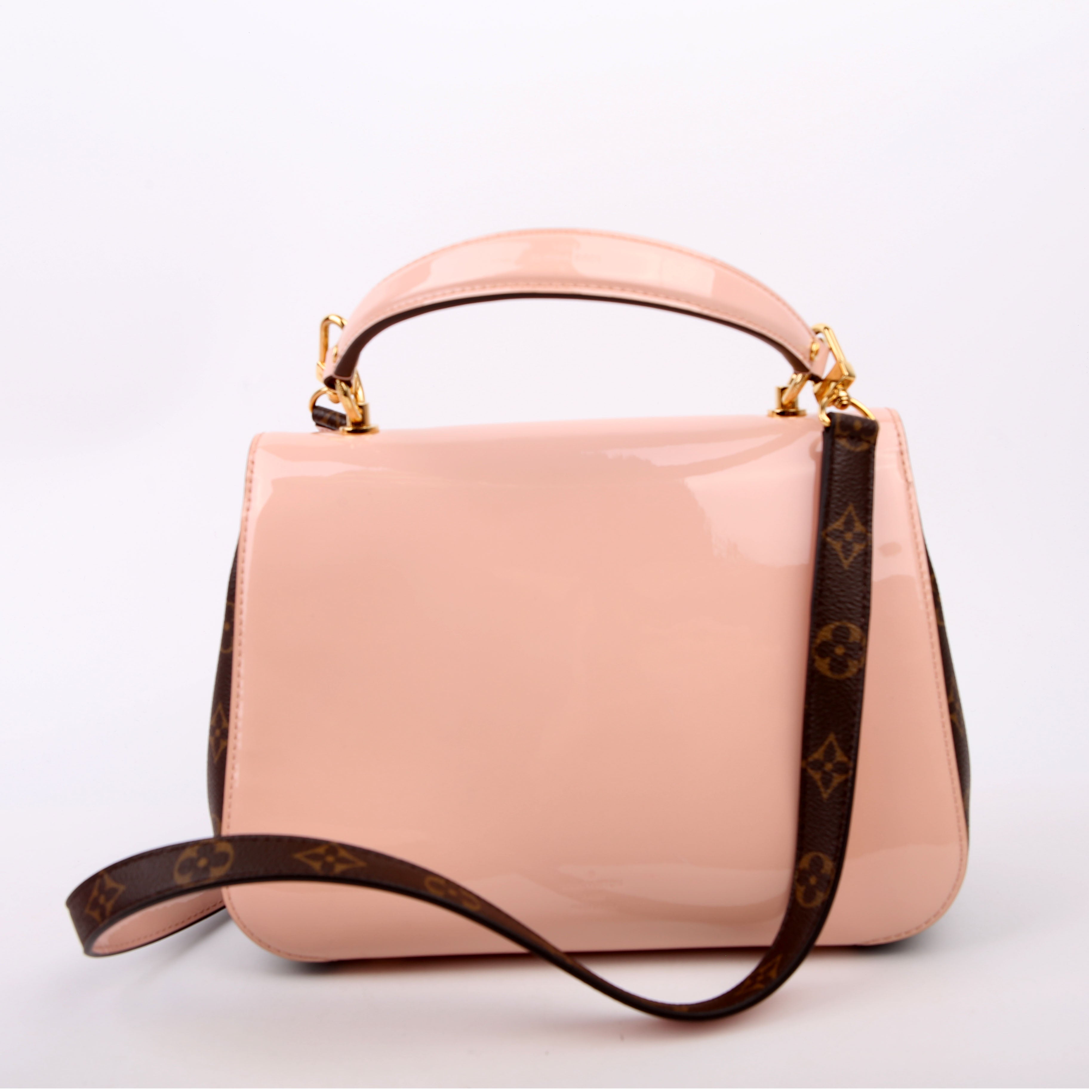 Louis Vuitton Cherrywood BB Patent/Monogram Pink