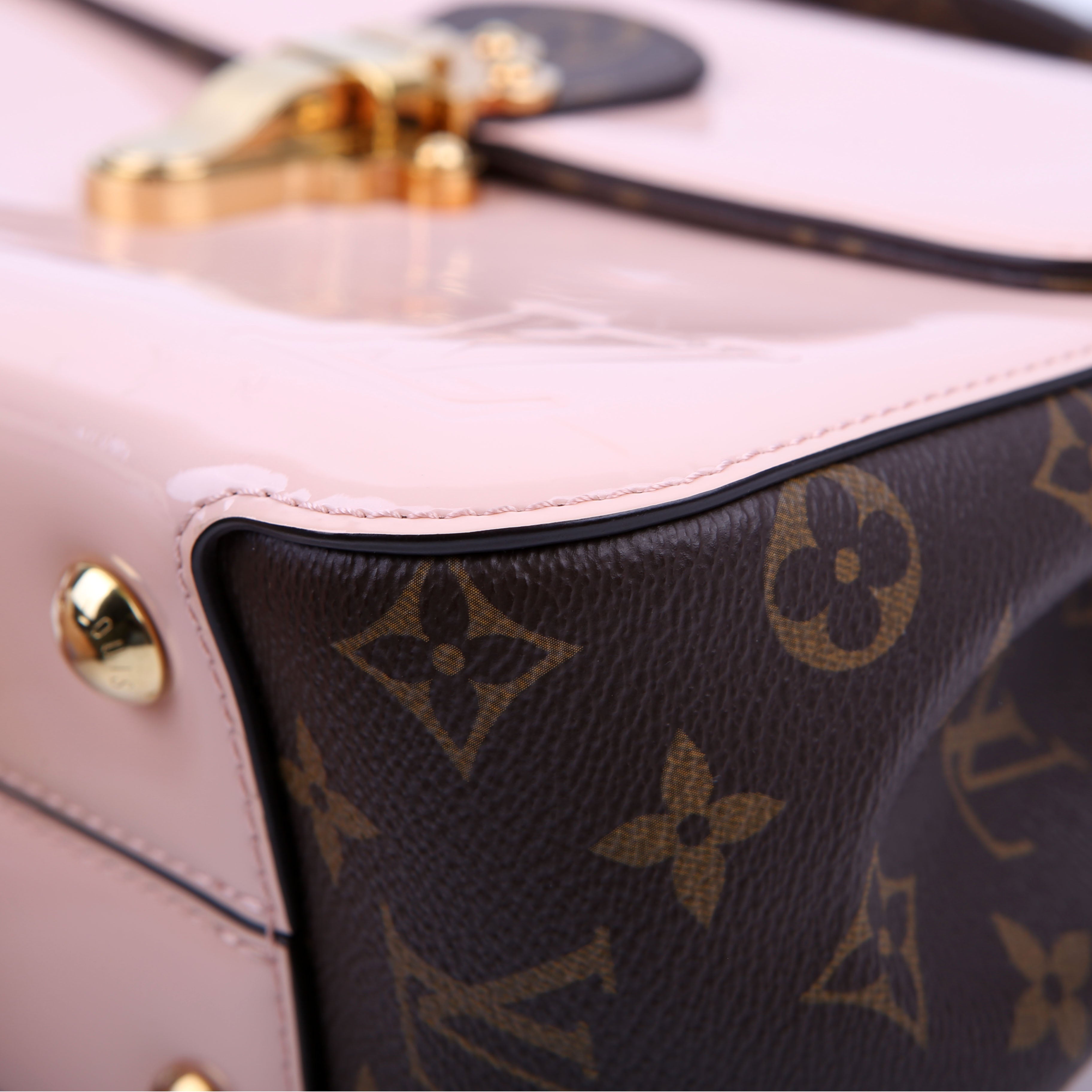 Louis Vuitton Cherrywood BB Patent/Monogram Pink