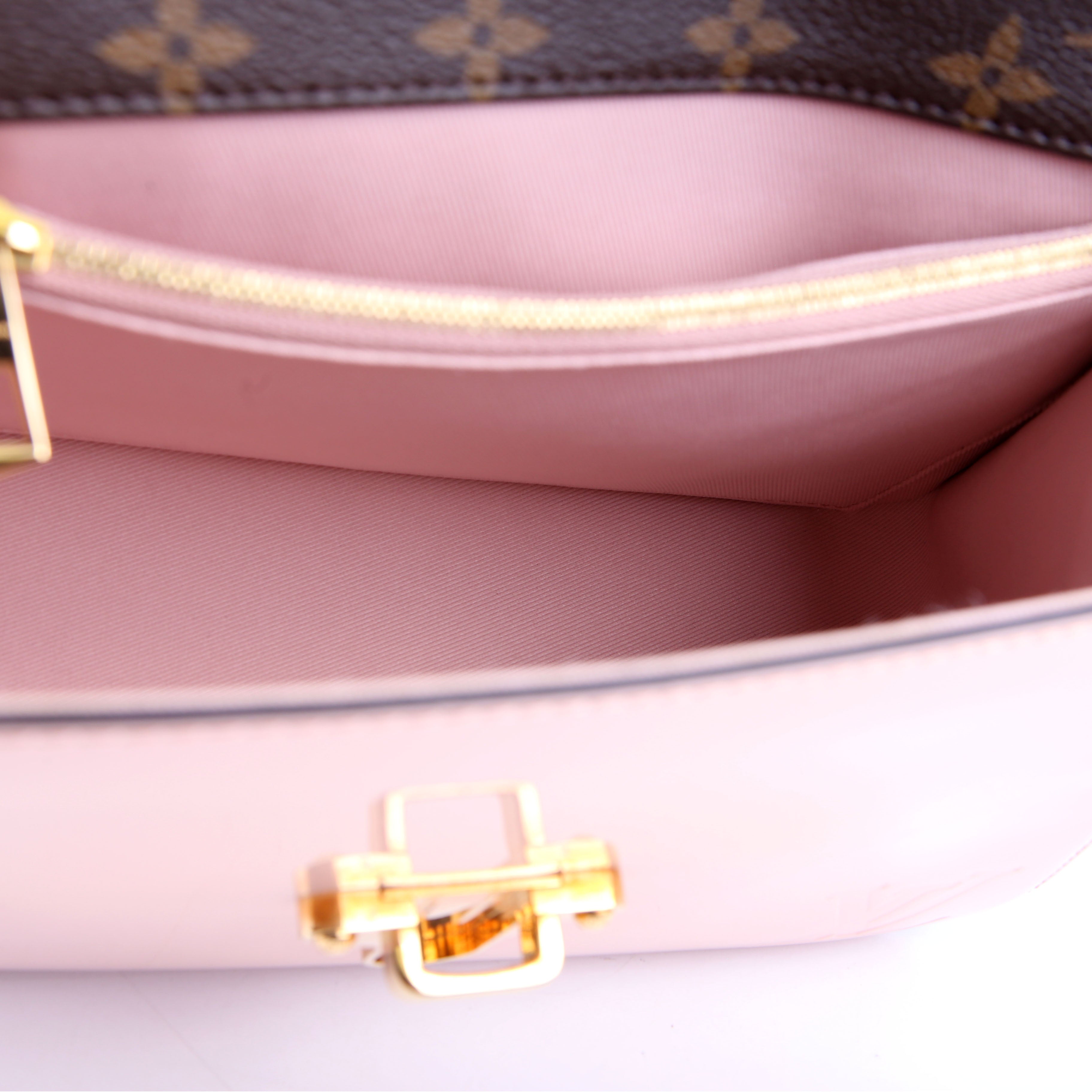 Louis Vuitton Cherrywood BB Patent/Monogram Pink