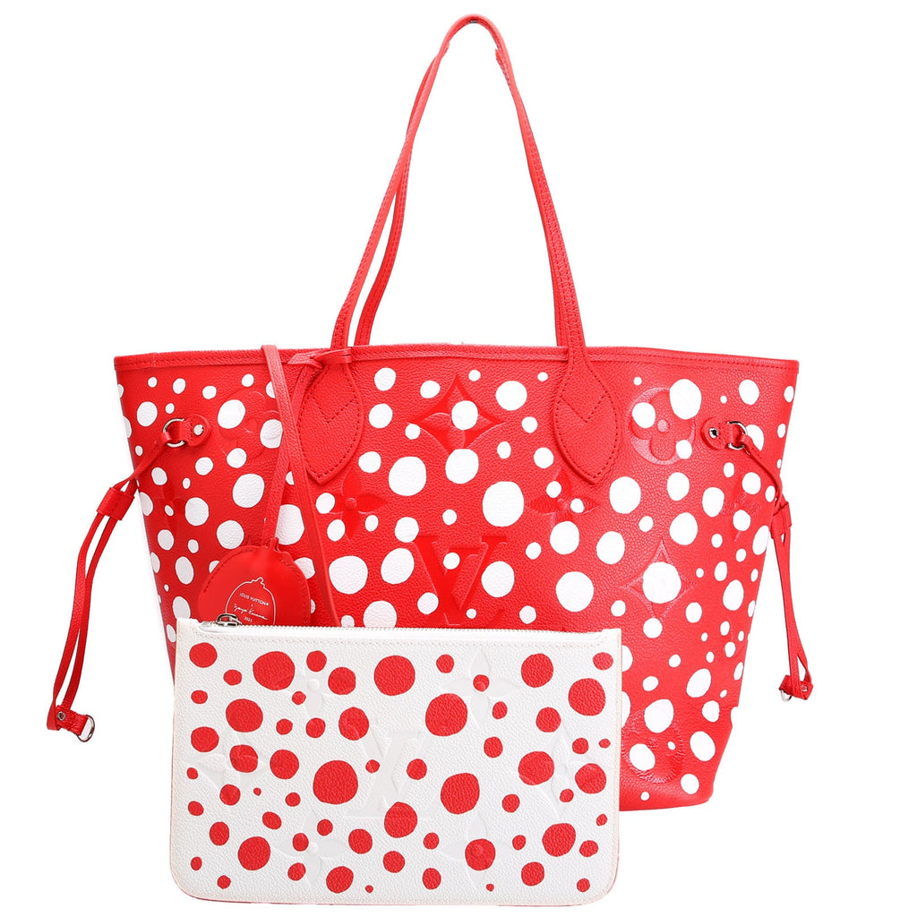 Louis Vuitton Neverfull With Wallet MM Infinity Dots Empreinte