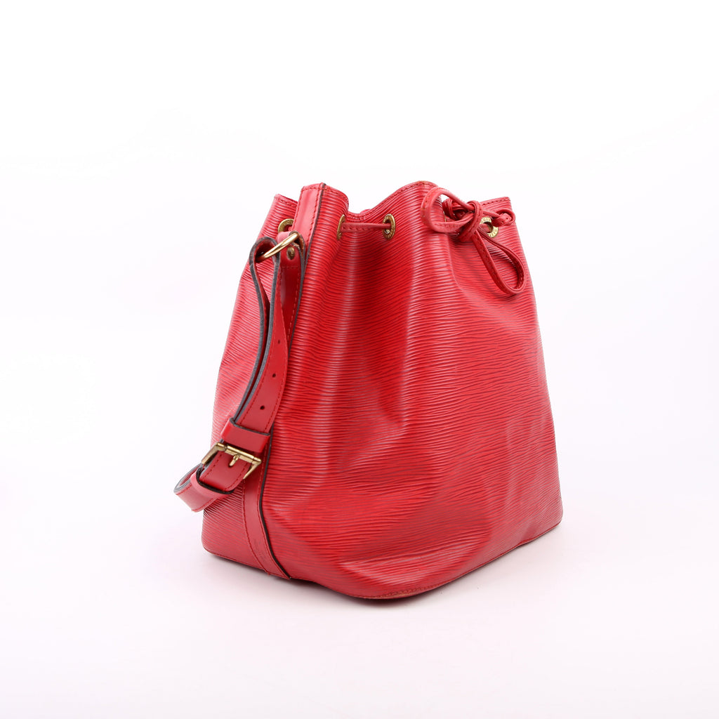 Louis Vuitton Noe Petite Vintage Epi Red