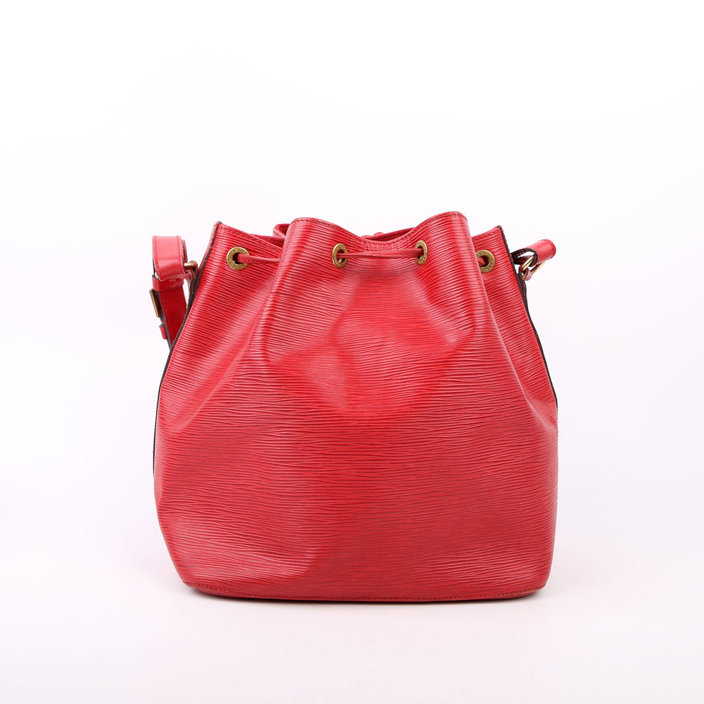 Louis Vuitton Noe Petite Vintage Epi Red