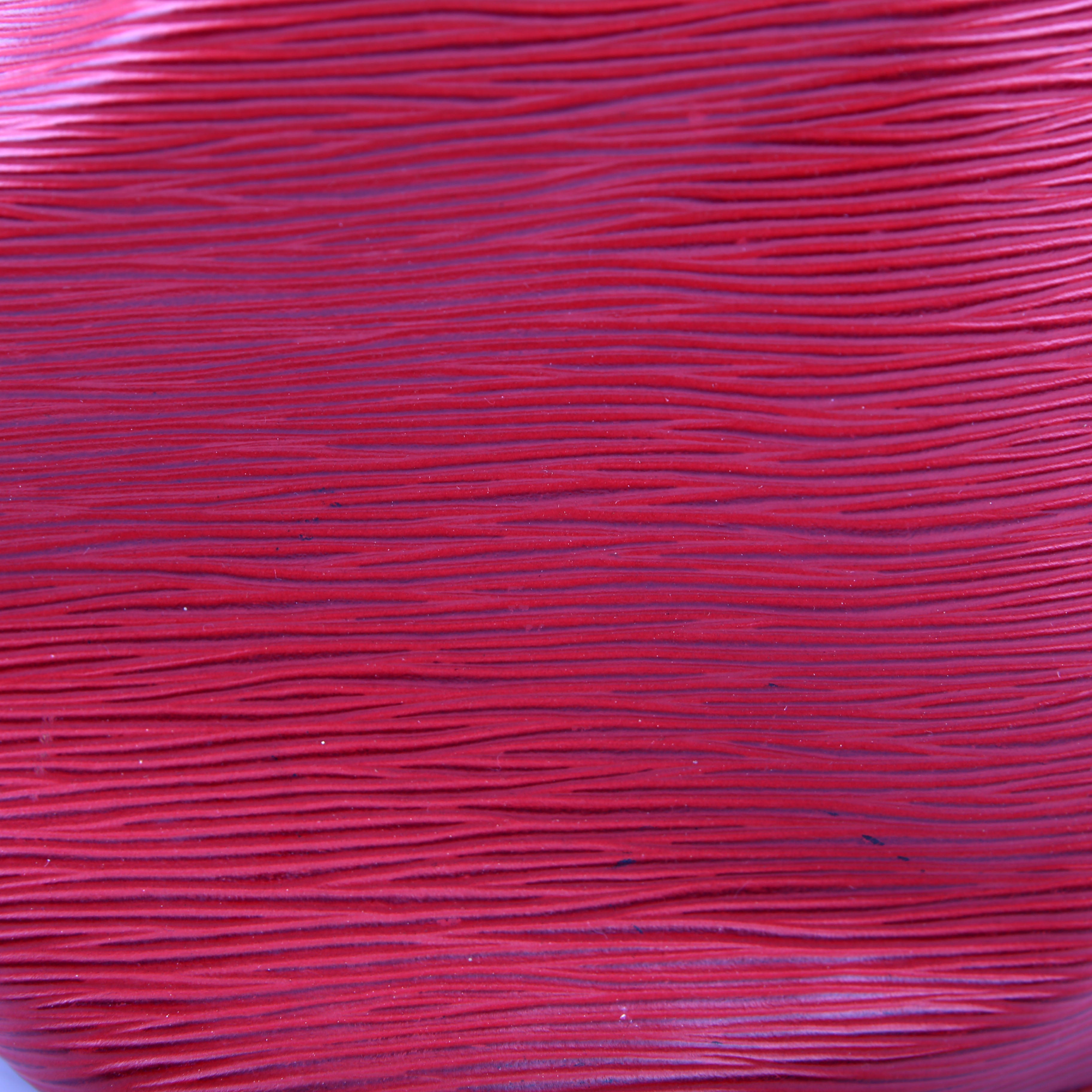 Louis Vuitton Noe Petite Vintage Epi Red