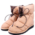 Louis Vuitton Pillow Flat Comfort Ankle Boots Size 38 Tan