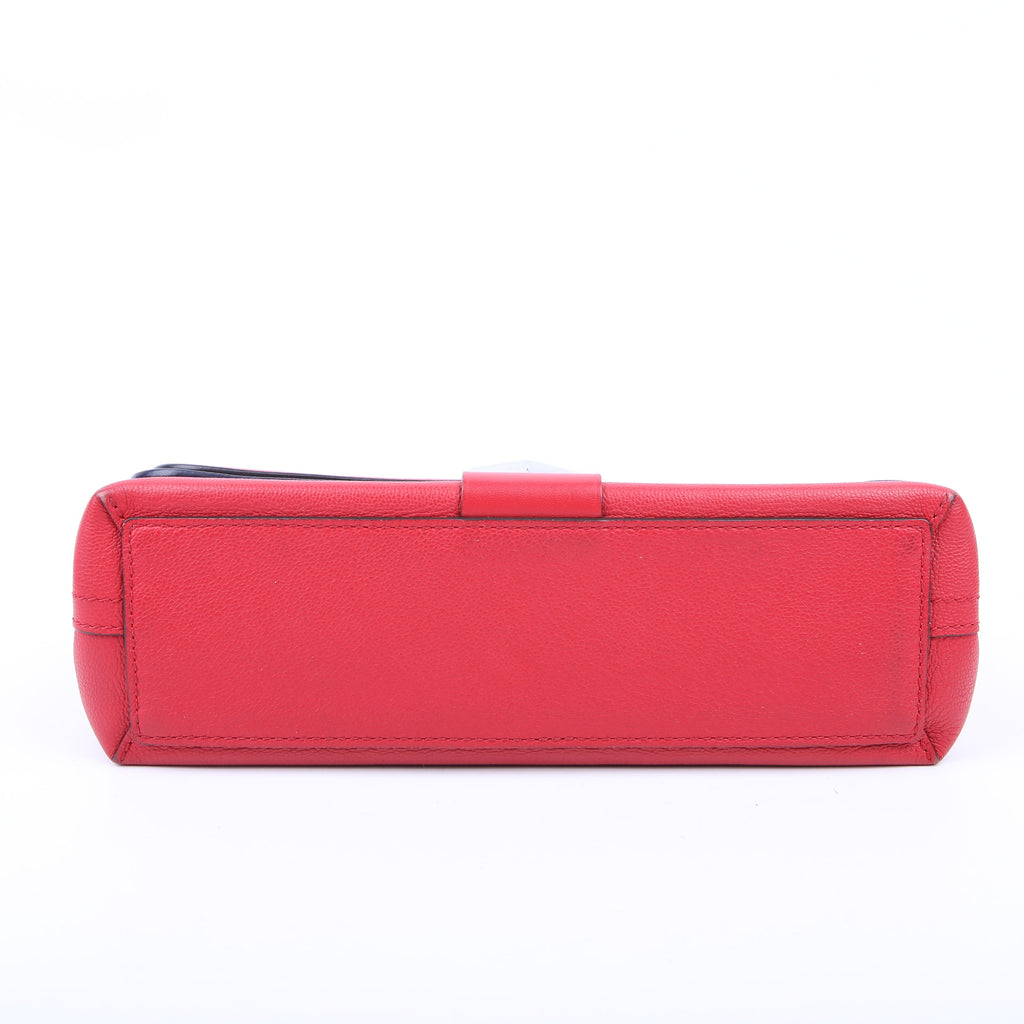 Louis Vuitton Very Chain Bag Leather Red
