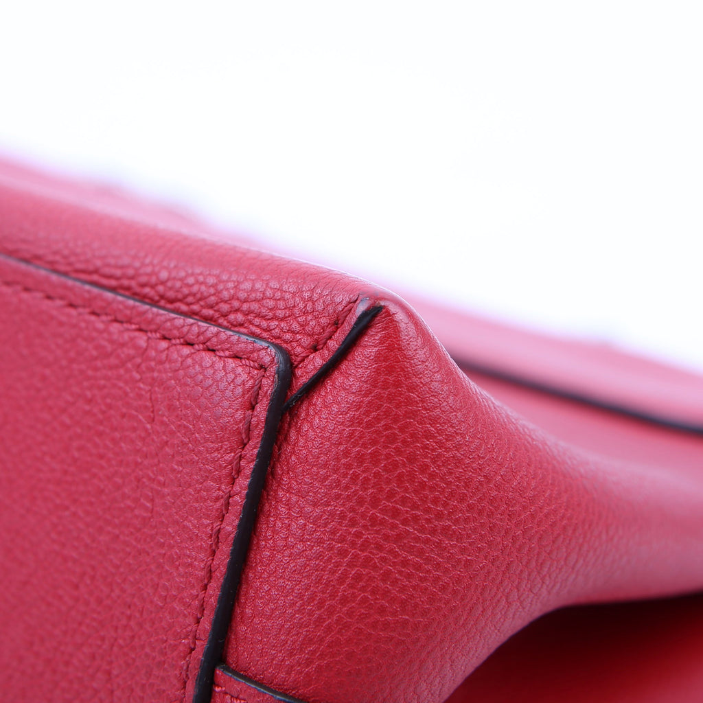 Louis Vuitton Very Chain Bag Leather Red