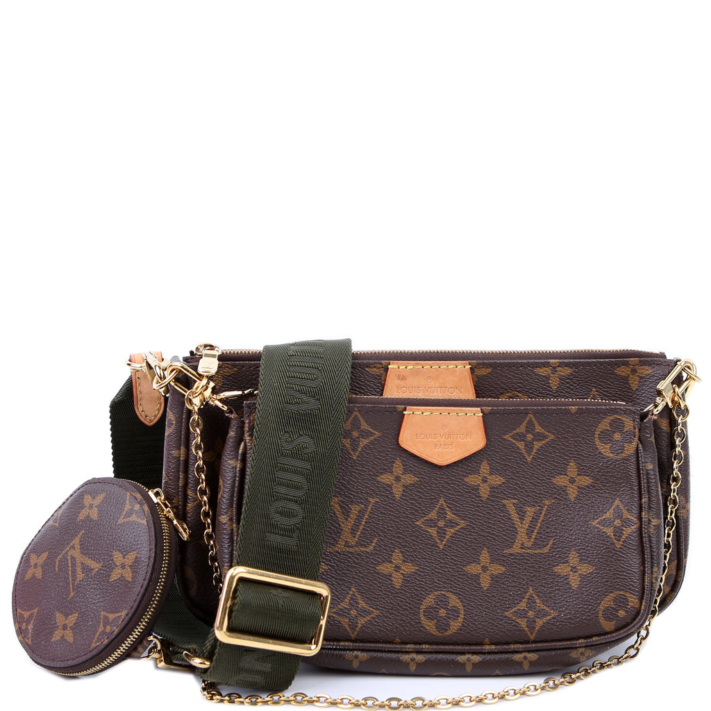 Louis Vuitton Multi Pochette Monogram Green