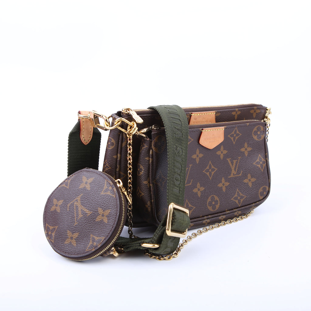 Louis Vuitton Multi Pochette Monogram Green
