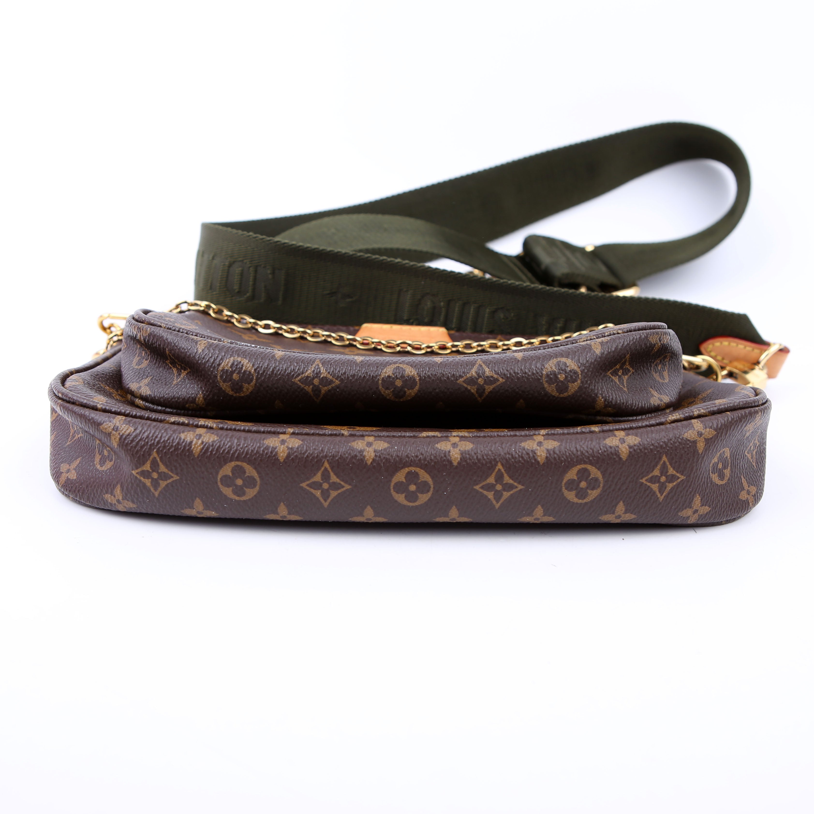 Louis Vuitton Multi Pochette Monogram Green