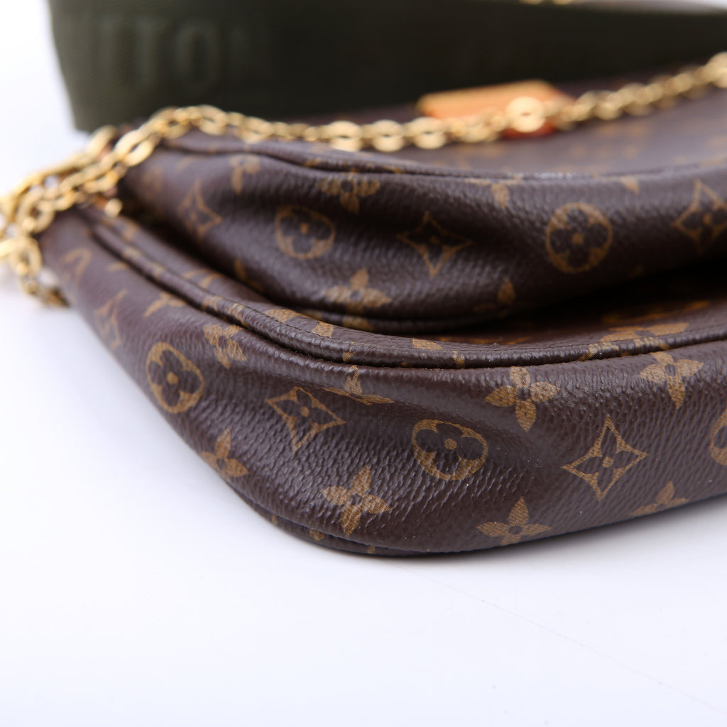 Louis Vuitton Multi Pochette Monogram Green