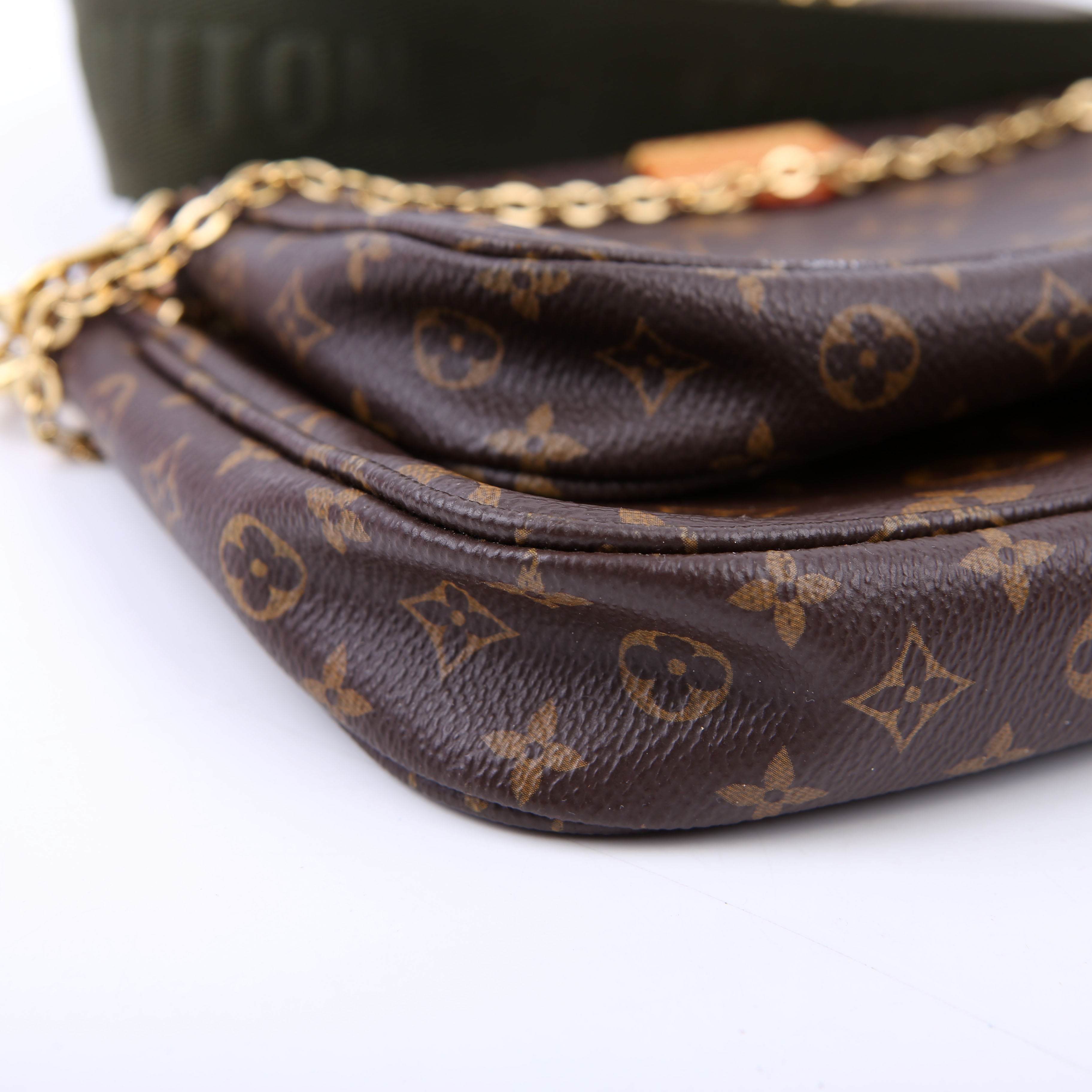 Louis Vuitton Multi Pochette Monogram Green