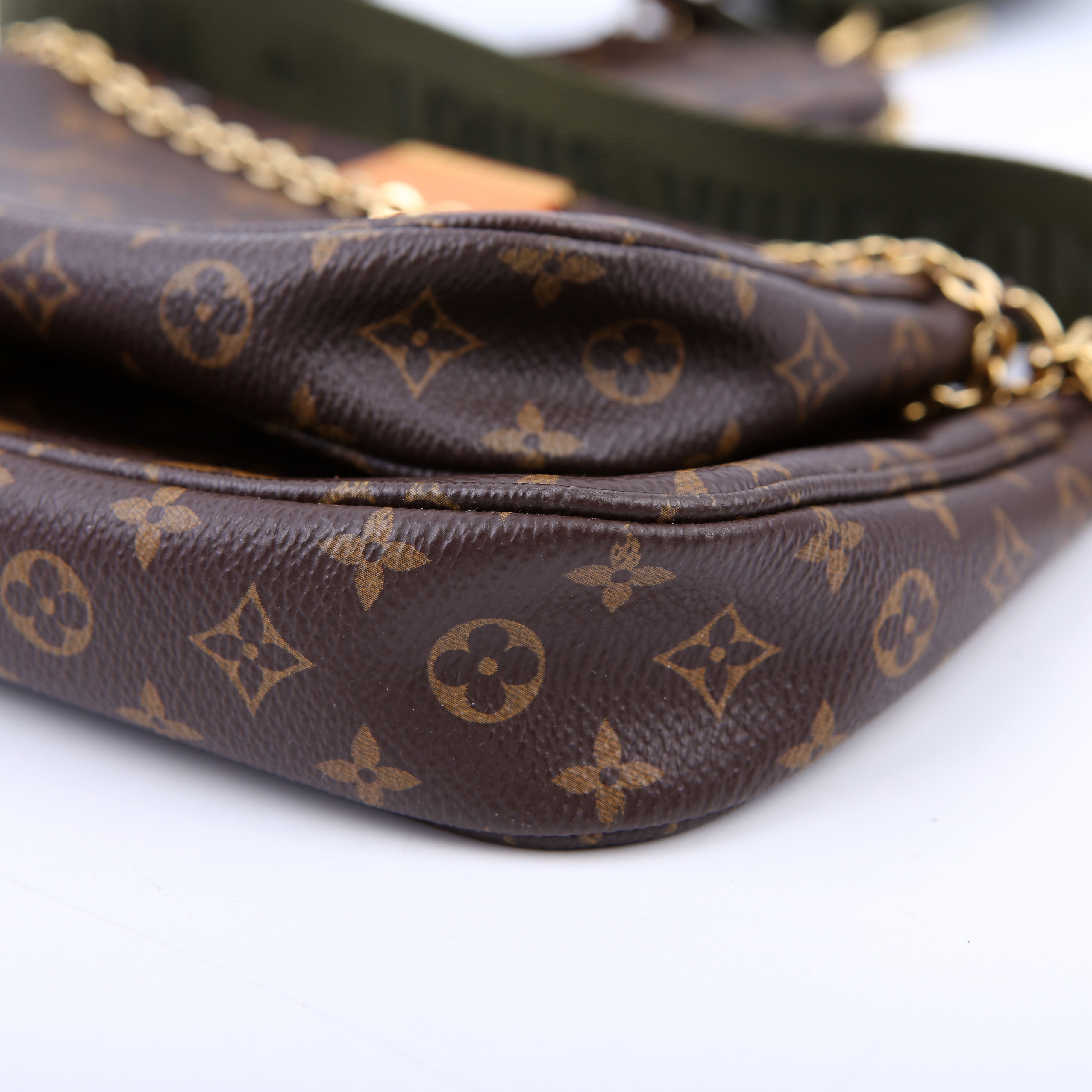 Louis Vuitton Multi Pochette Monogram Green