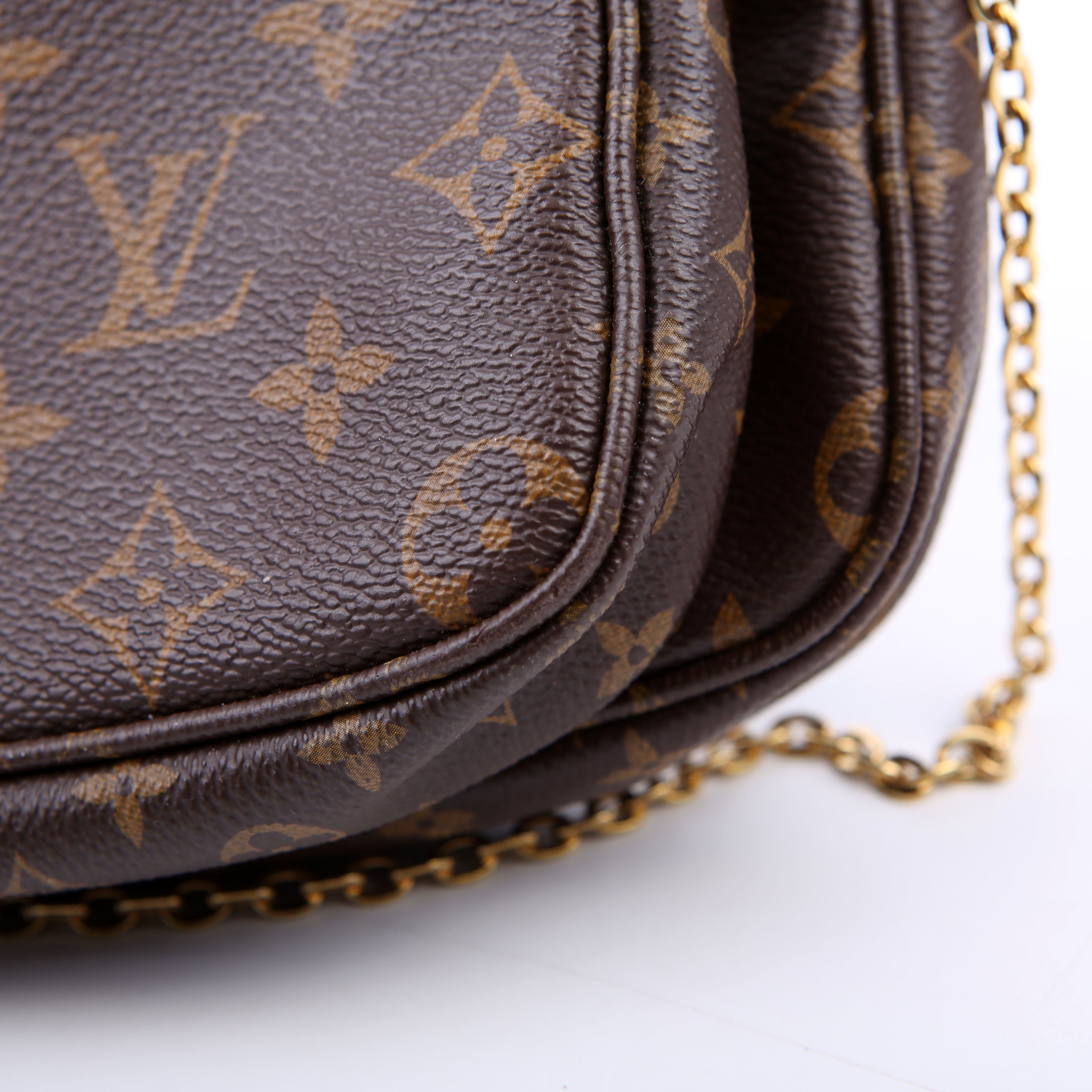 Louis Vuitton Multi Pochette Monogram Green
