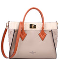 Louis Vuitton On My Side MM Calfskin Taupe/Orange