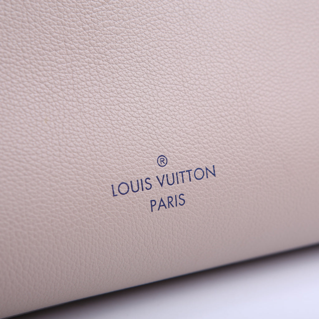 Louis Vuitton On My Side MM Calfskin Taupe/Orange
