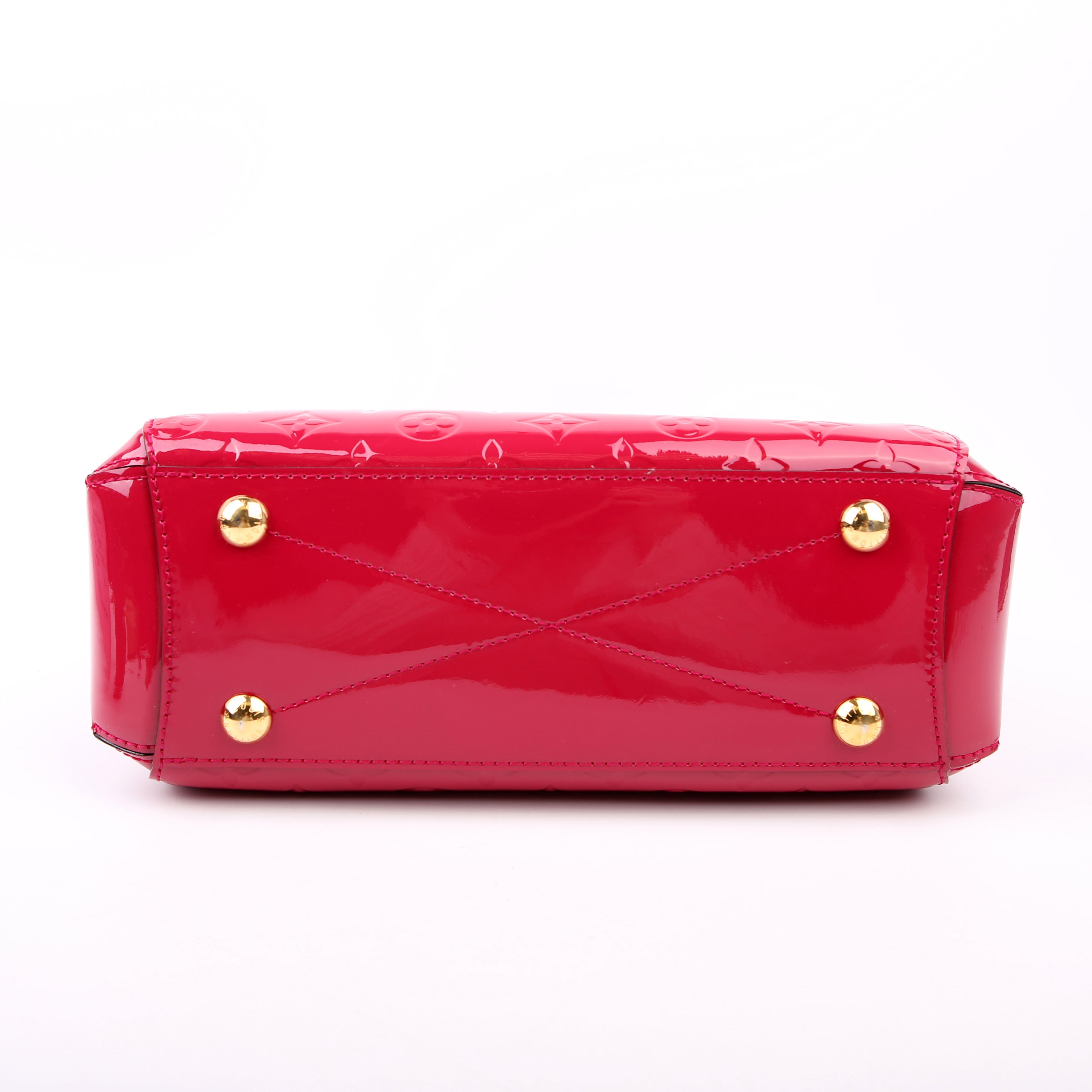 Louis Vuitton Montaigne BB Vernis Pink