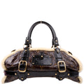 Louis Vuitton Shearling Thunder Bag Monogram Black
