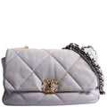 Chanel Quilted Goatskin 19 Large Flap RFID Lavender