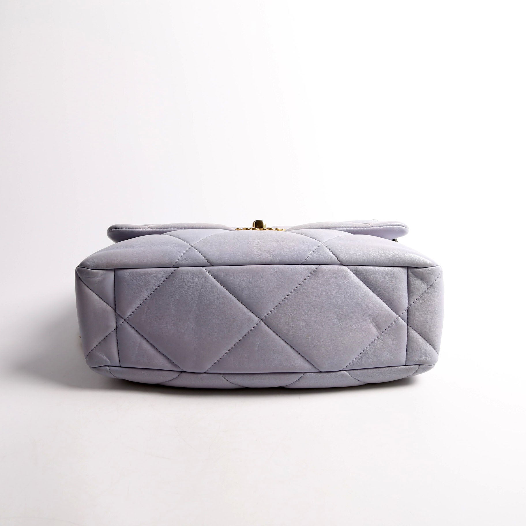 Chanel Quilted Goatskin 19 Large Flap RFID Lavender