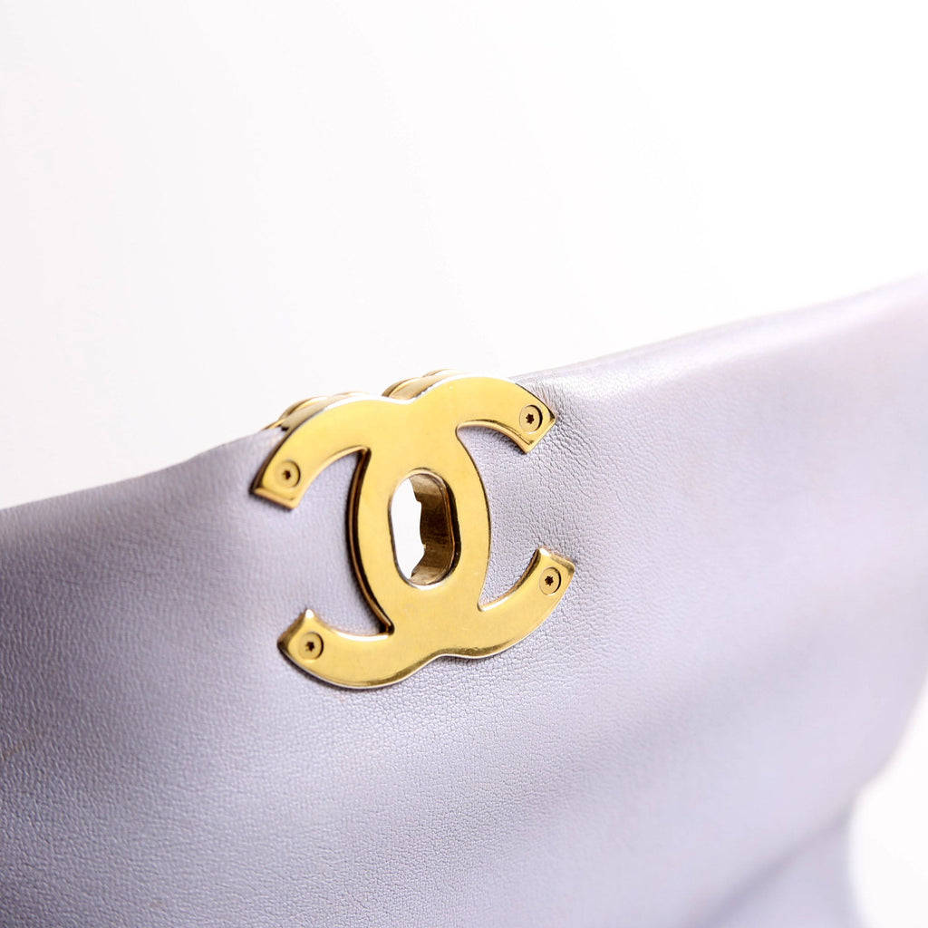 Chanel Quilted Goatskin 19 Large Flap RFID Lavender