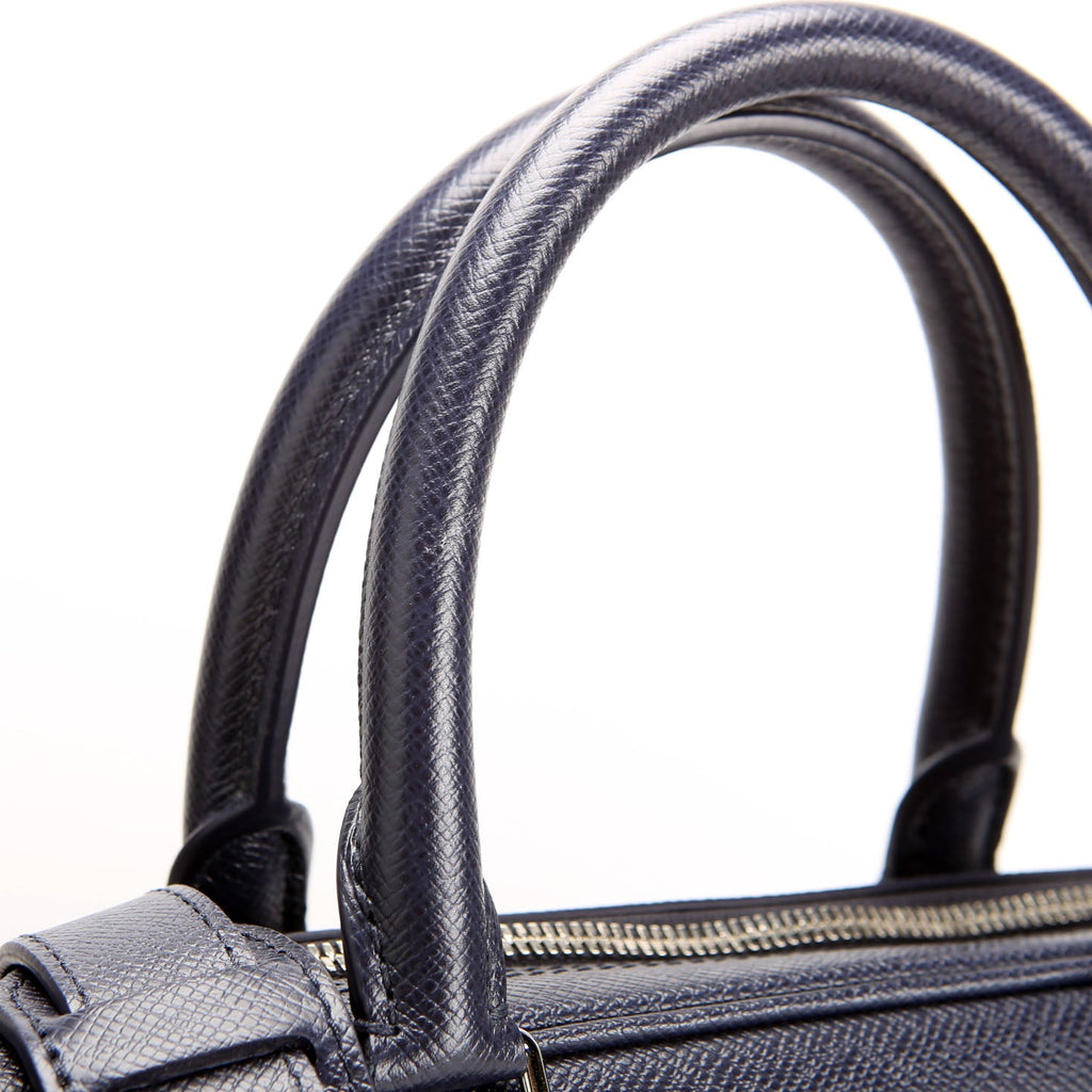 Louis Vuitton Porte Documents Voyage PM Taiga Navy