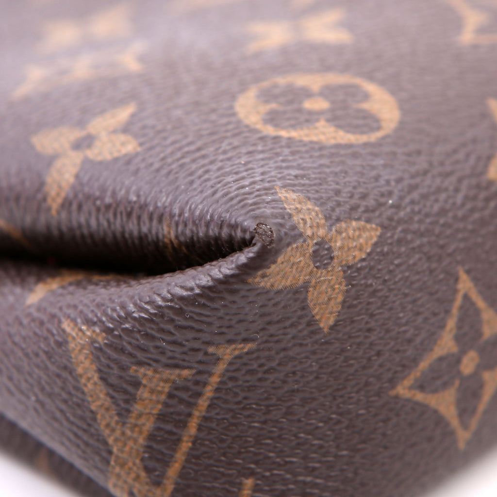 Louis Vuitton Pallas Clutch Monogram Black