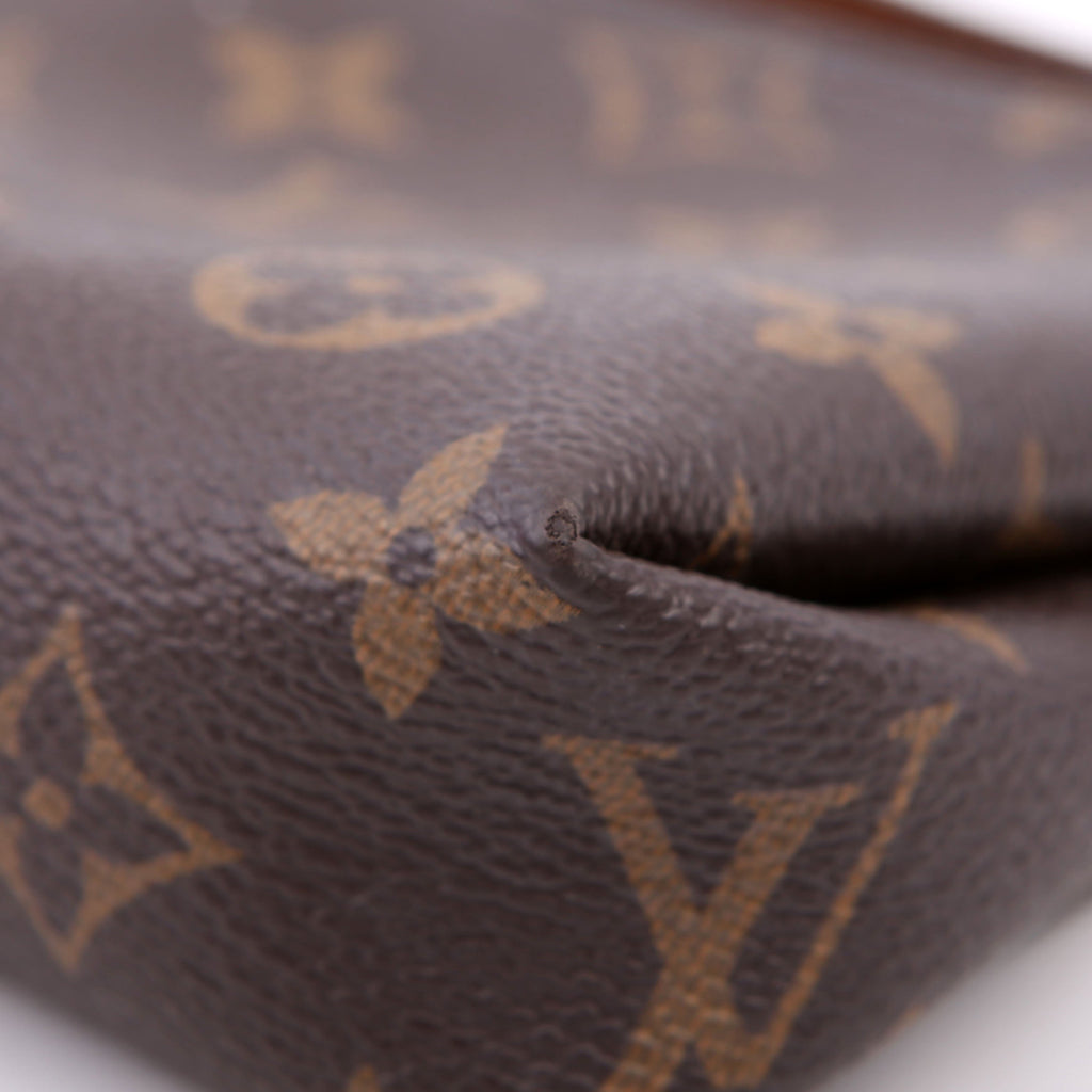 Louis Vuitton Pallas Clutch Monogram Black
