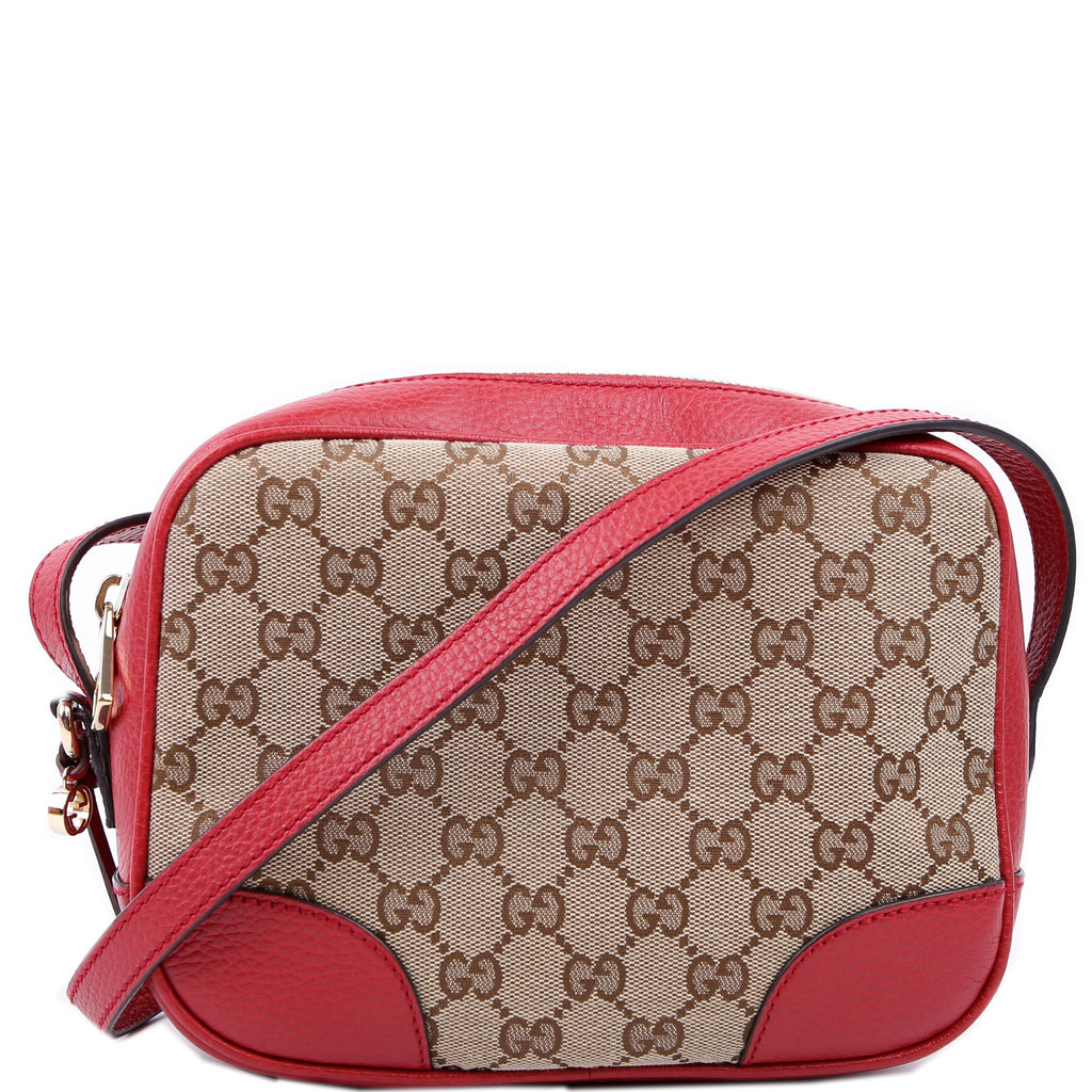 Gucci 449413 Bree GG Crossbody Red