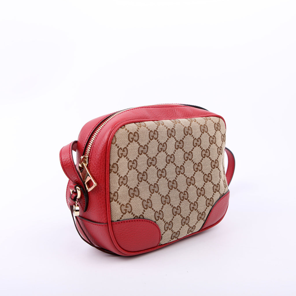 Gucci 449413 Bree GG Crossbody Red