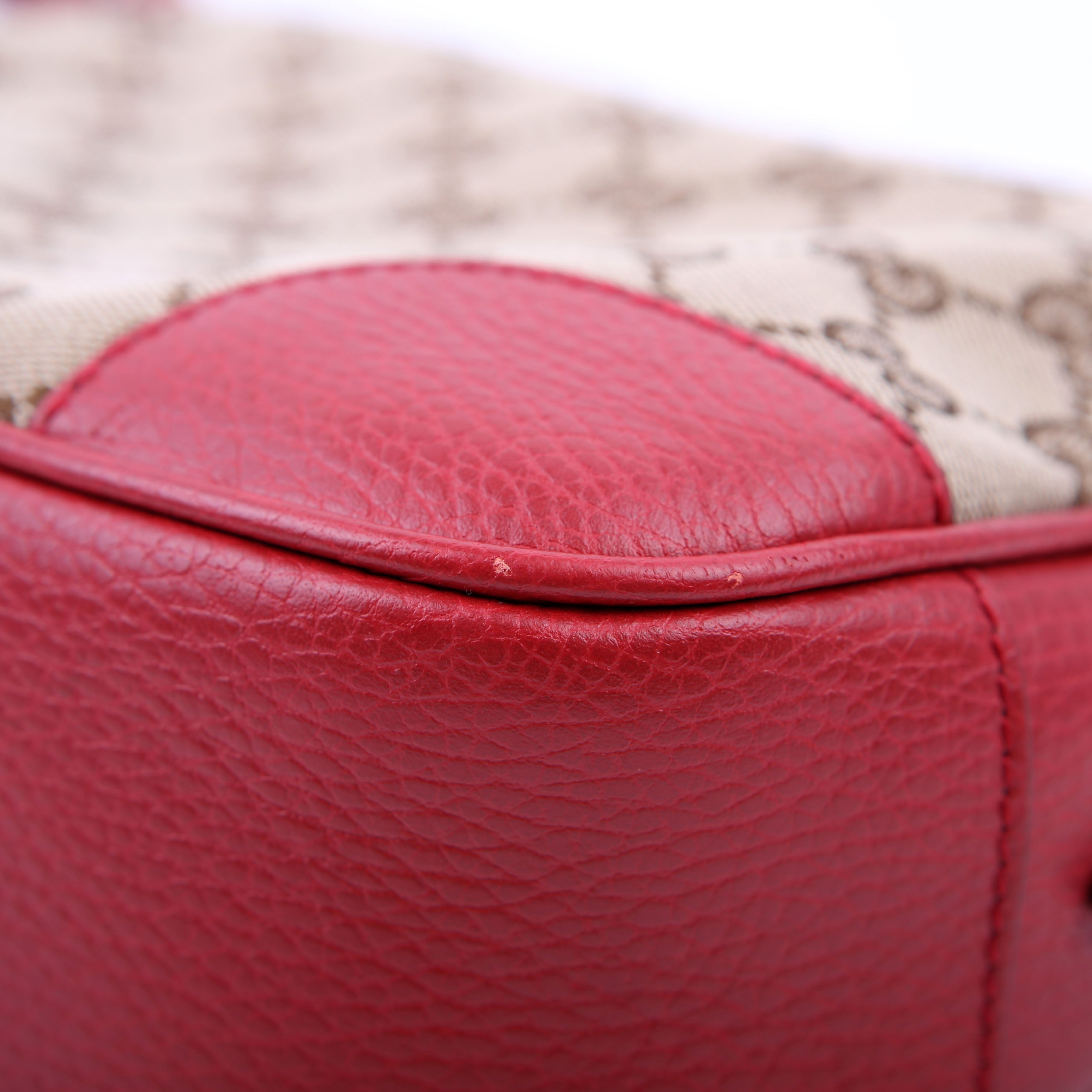 Gucci 449413 Bree GG Crossbody Red