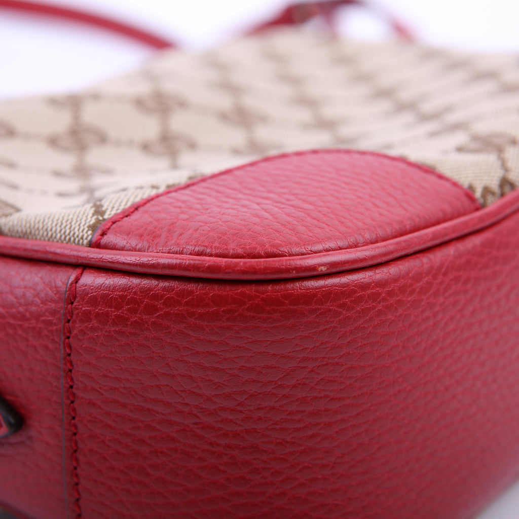 Gucci 449413 Bree GG Crossbody Red