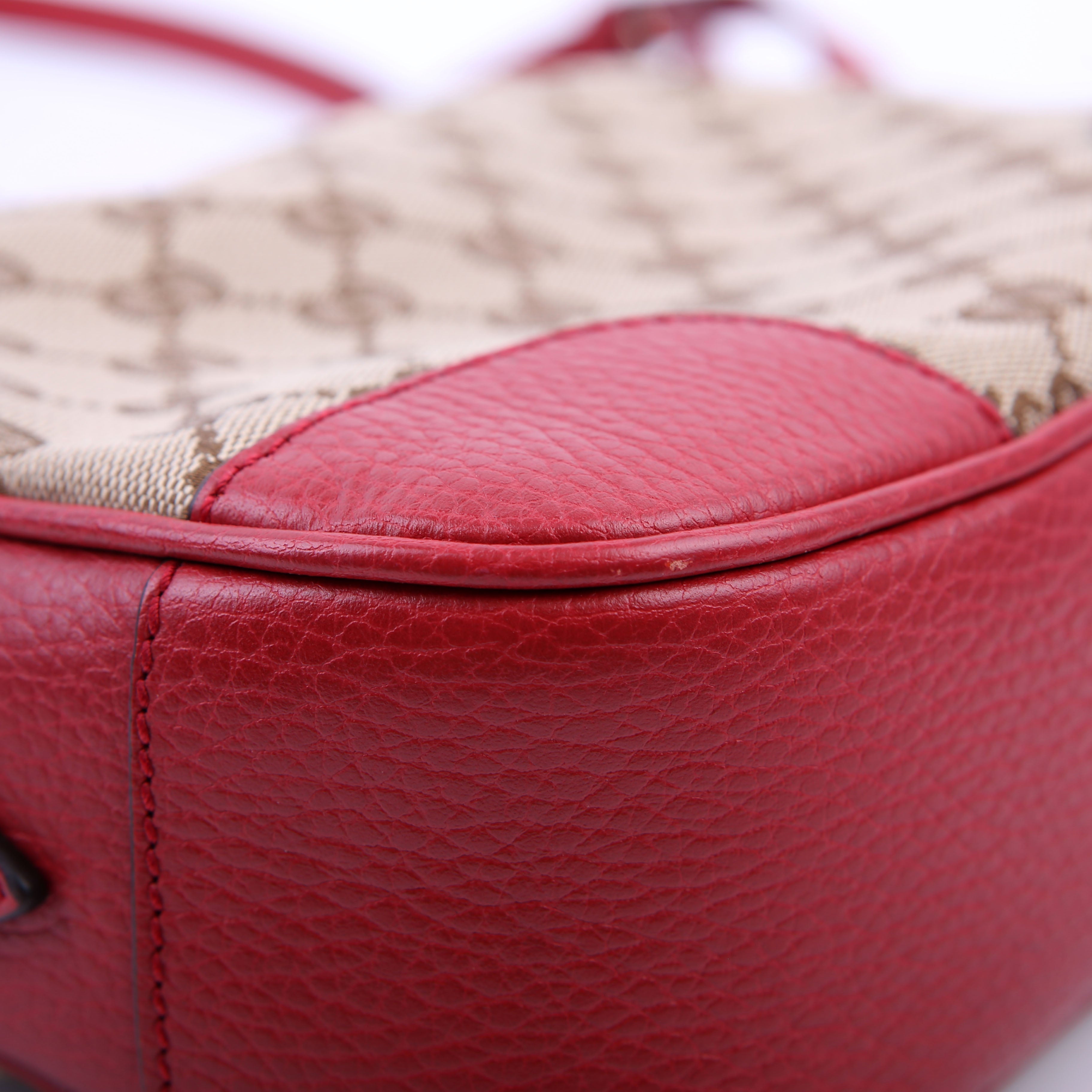 Gucci 449413 Bree GG Crossbody Red