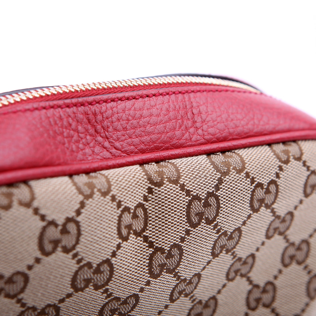 Gucci 449413 Bree GG Crossbody Red