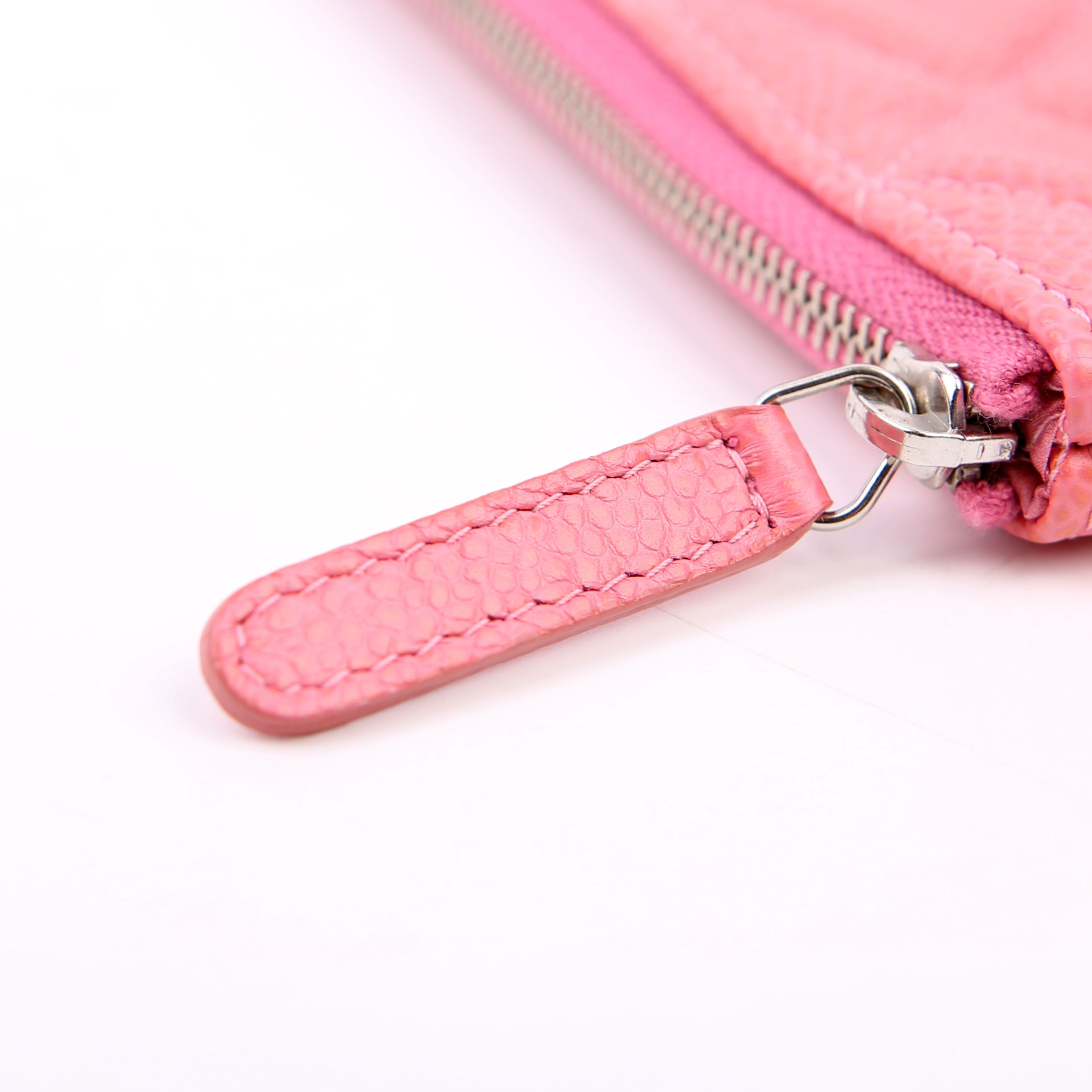 Chanel O Case Large Caviar Pink