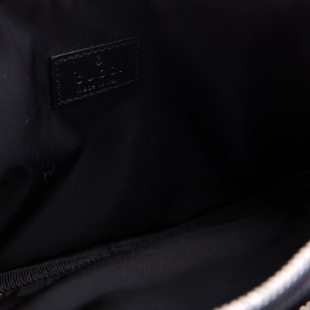 Gucci 739372 Nylon Off the Grid Logo Belt Bag Black