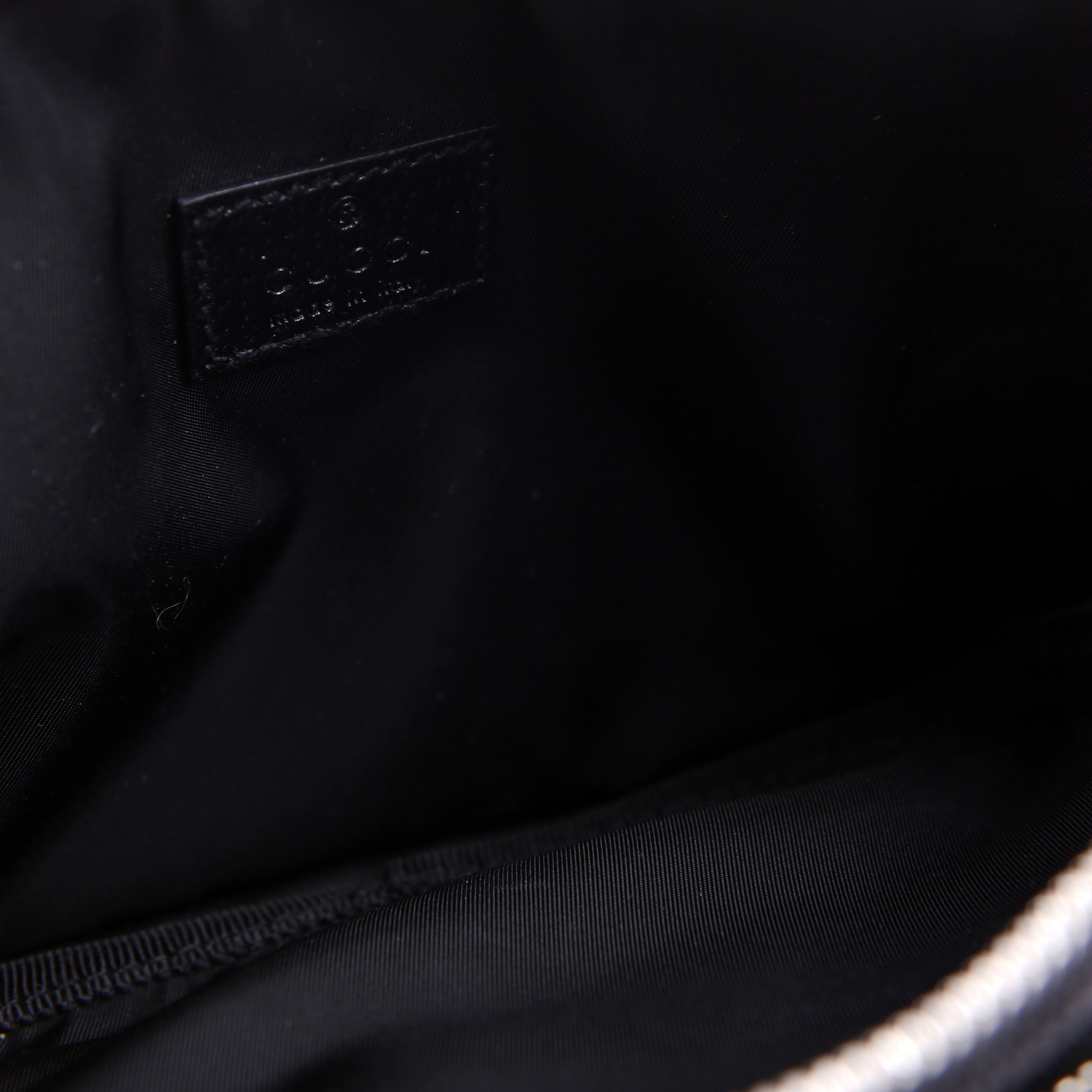 Gucci 739372 Nylon Off the Grid Logo Belt Bag Black