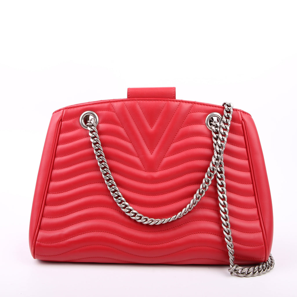 Louis Vuitton New Wave Chain Tote Red