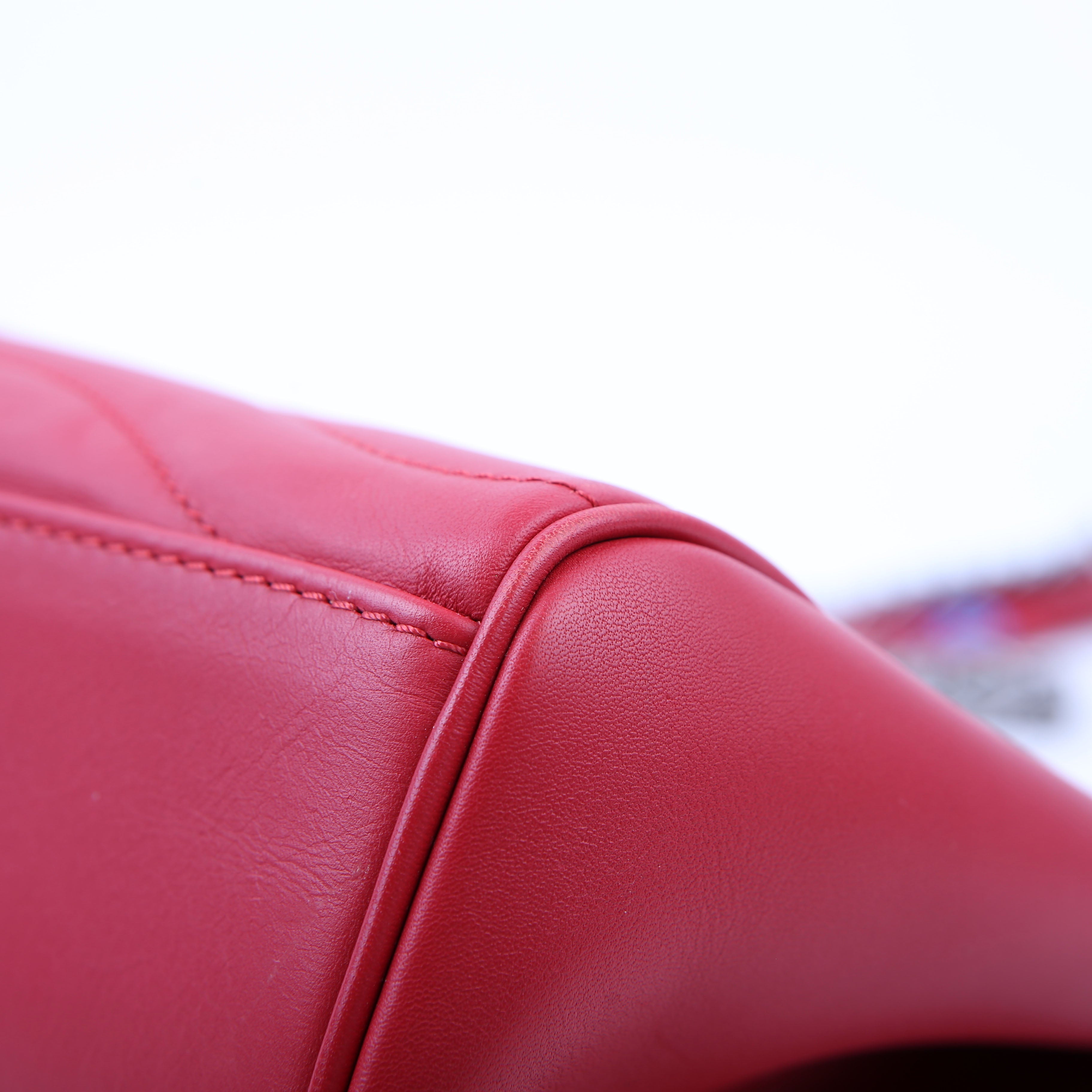 Louis Vuitton New Wave Chain Tote Red