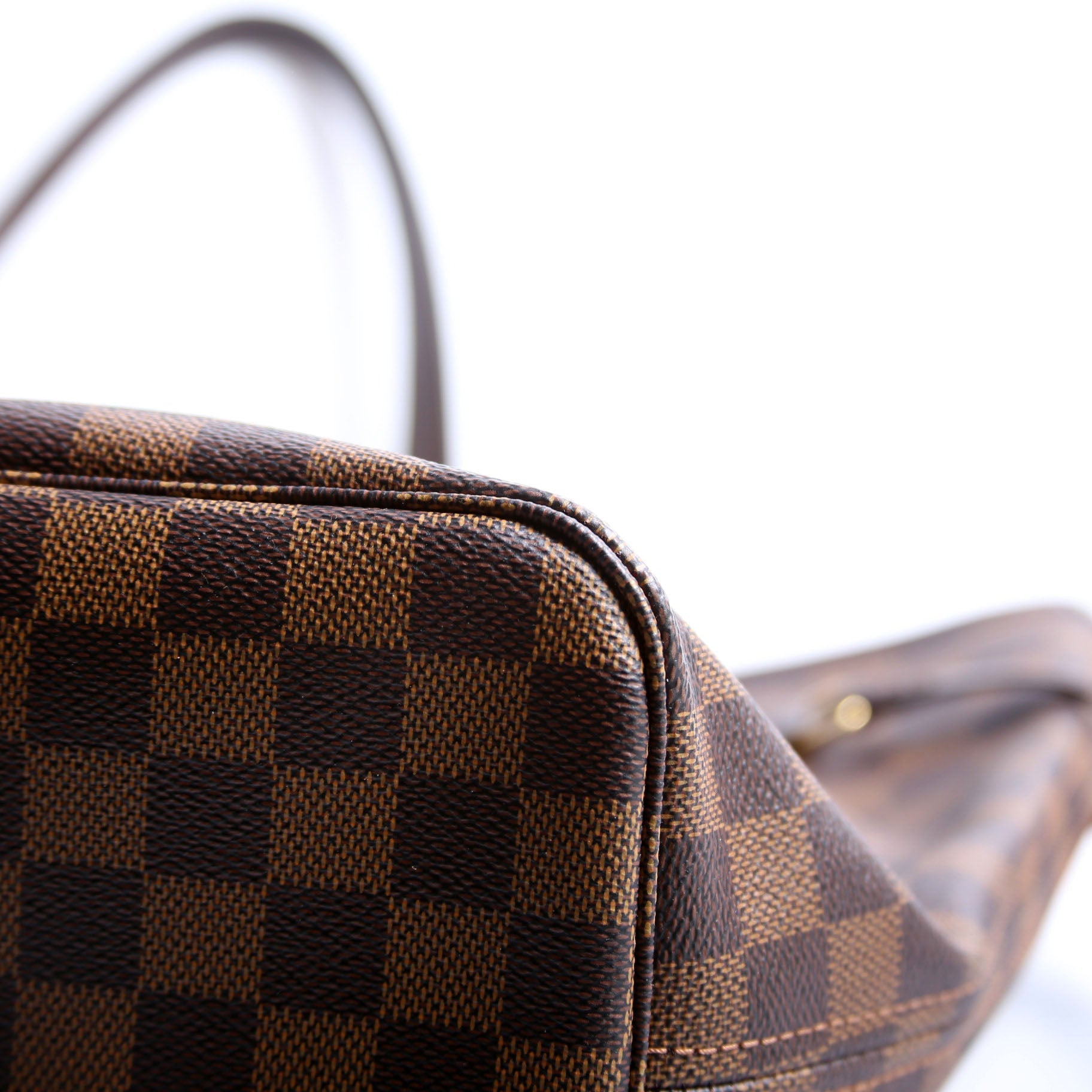 Louis Vuitton Neverfull With Wallet MM Ebene