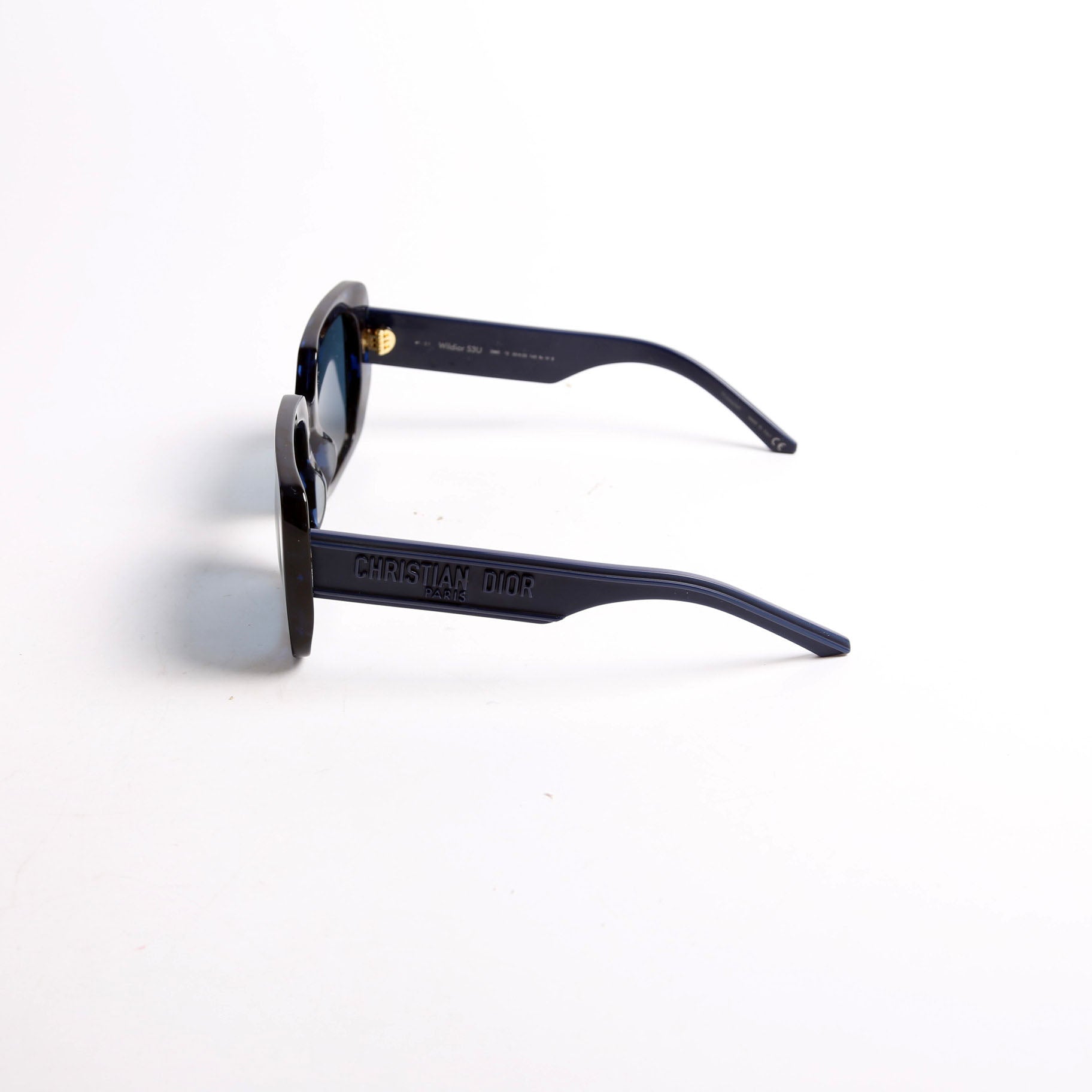 Christian Dior S3U Wildior 55MM Sunglasses Navy/Black