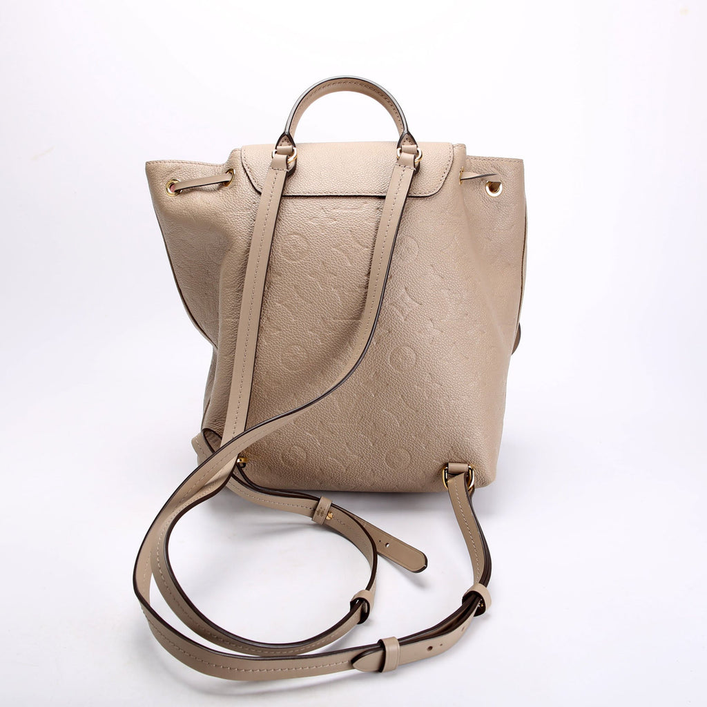 Louis Vuitton Montsouris PM NM Empreinte Turtledove