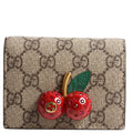 Gucci GG Supreme Cherries Card Case Red
