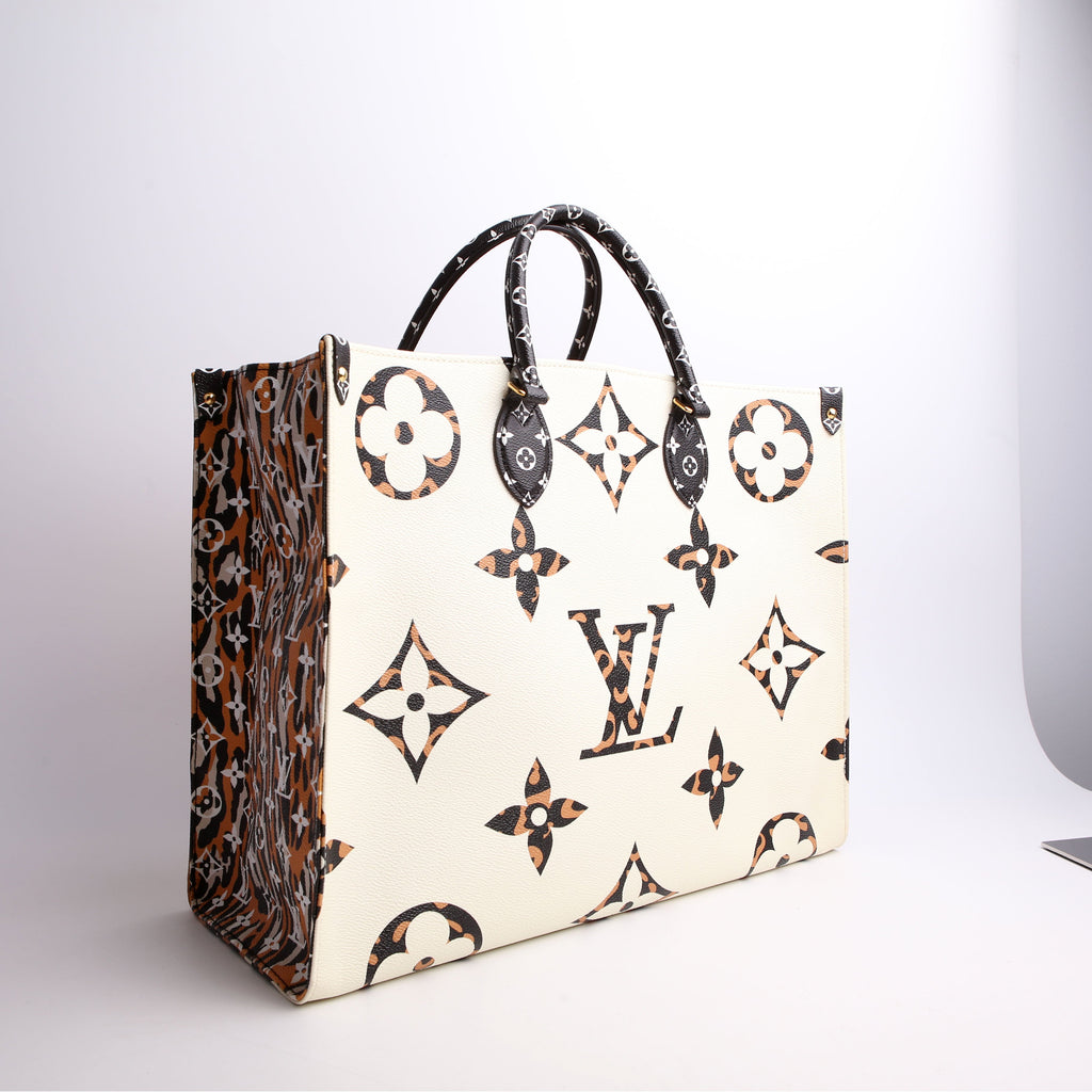 Louis Vuitton ONTHEGO GM Giant Jungle Tote