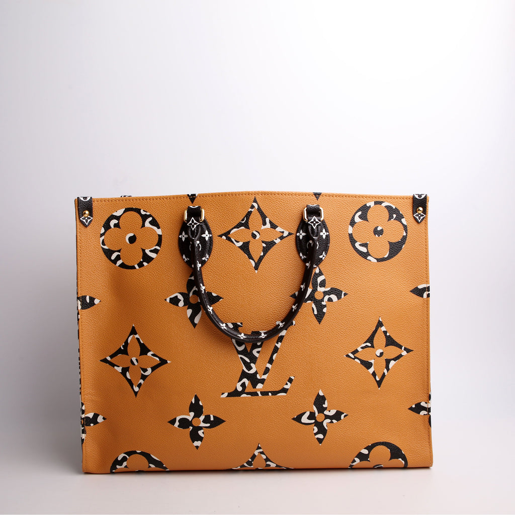 Louis Vuitton ONTHEGO GM Giant Jungle Tote
