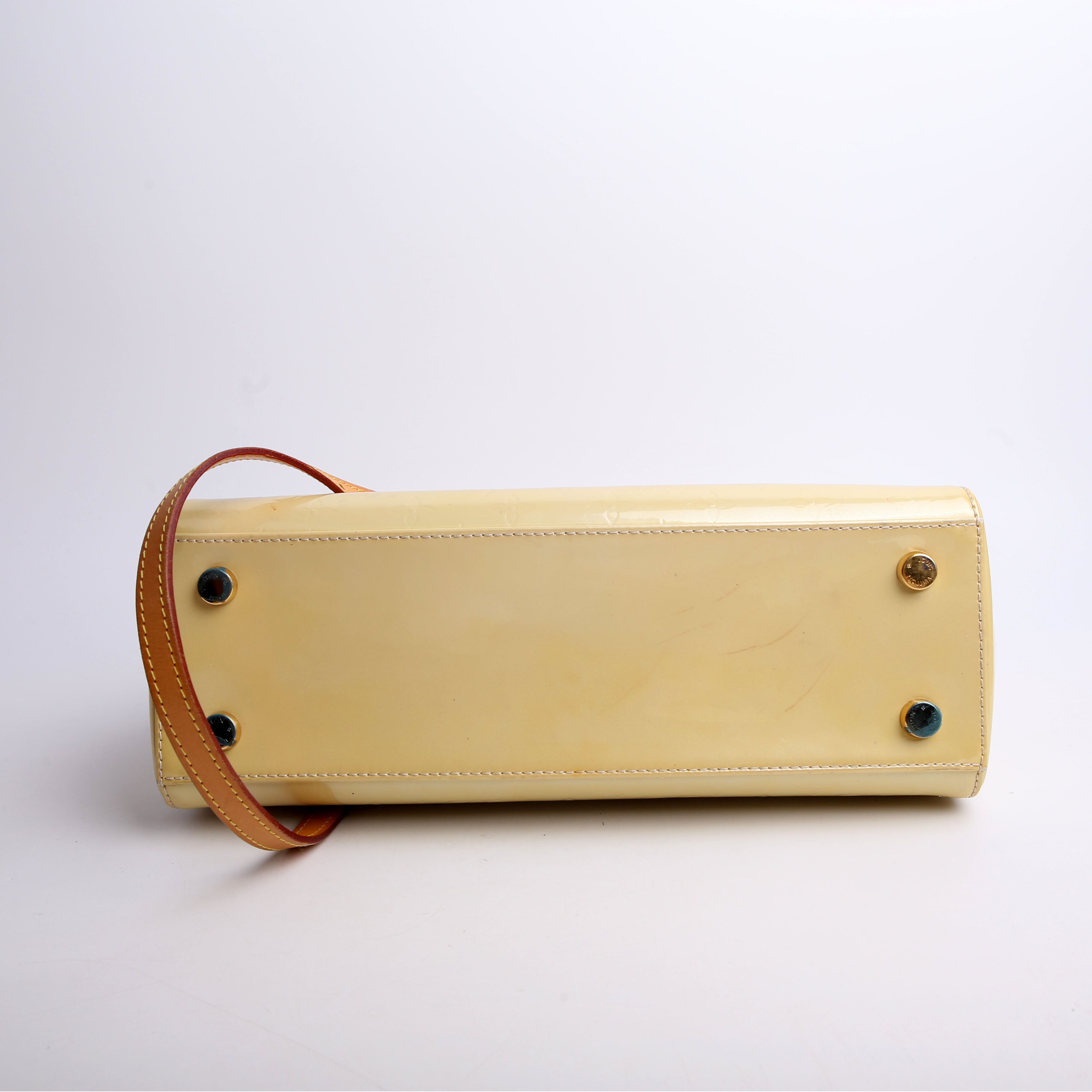 Louis Vuitton Brea GM Vernis Yellow