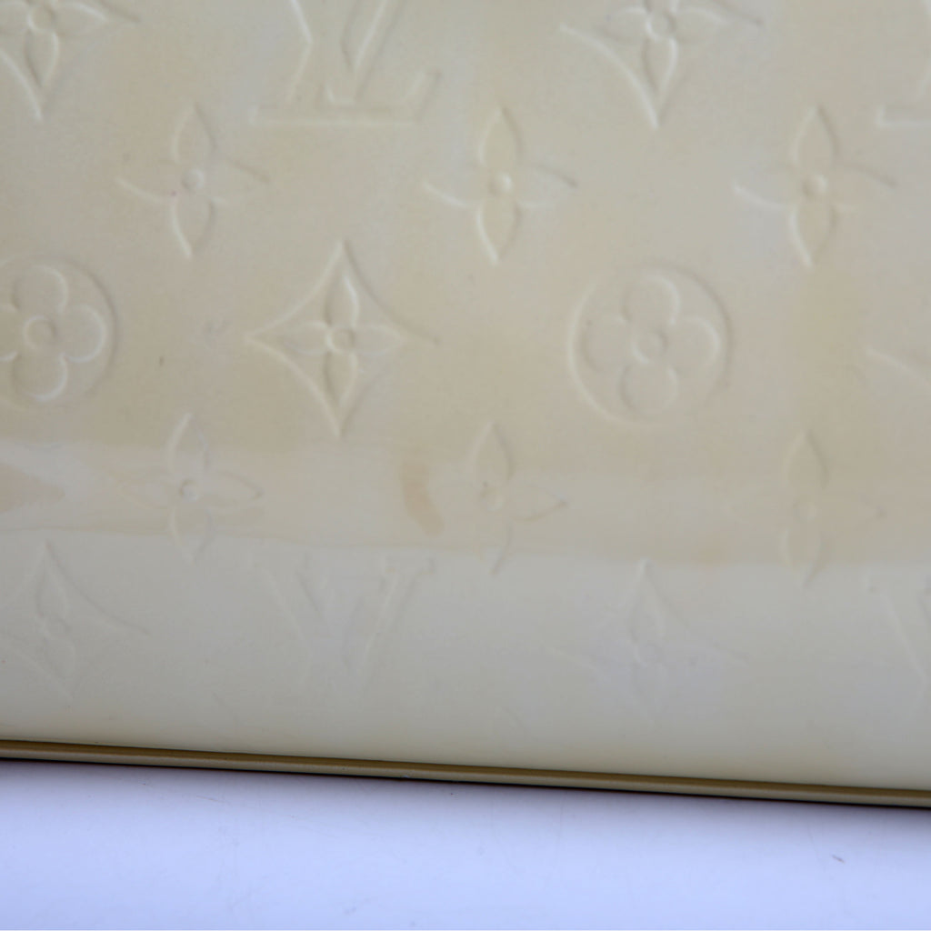 Louis Vuitton Brea GM Vernis Yellow