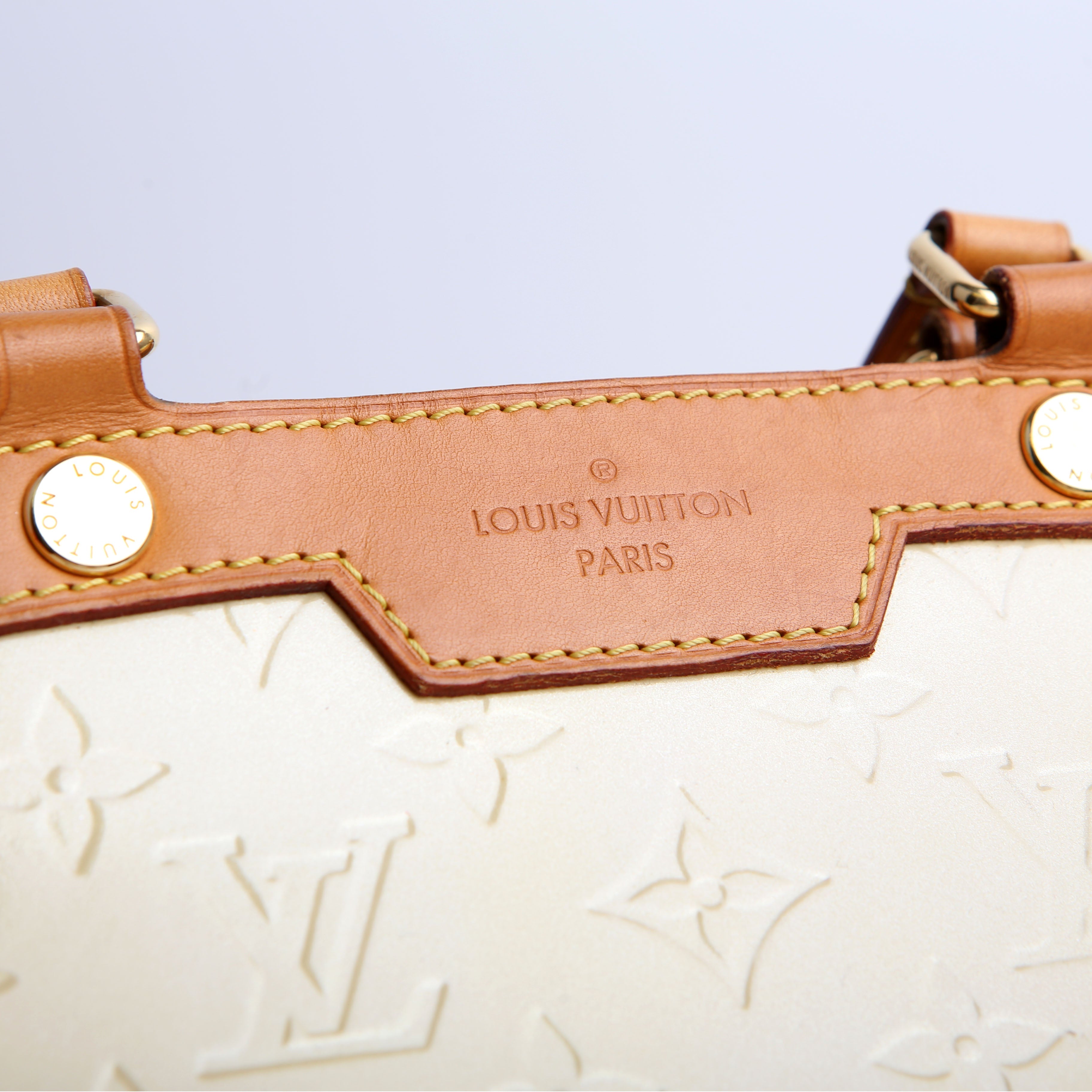 Louis Vuitton Brea GM Vernis Yellow