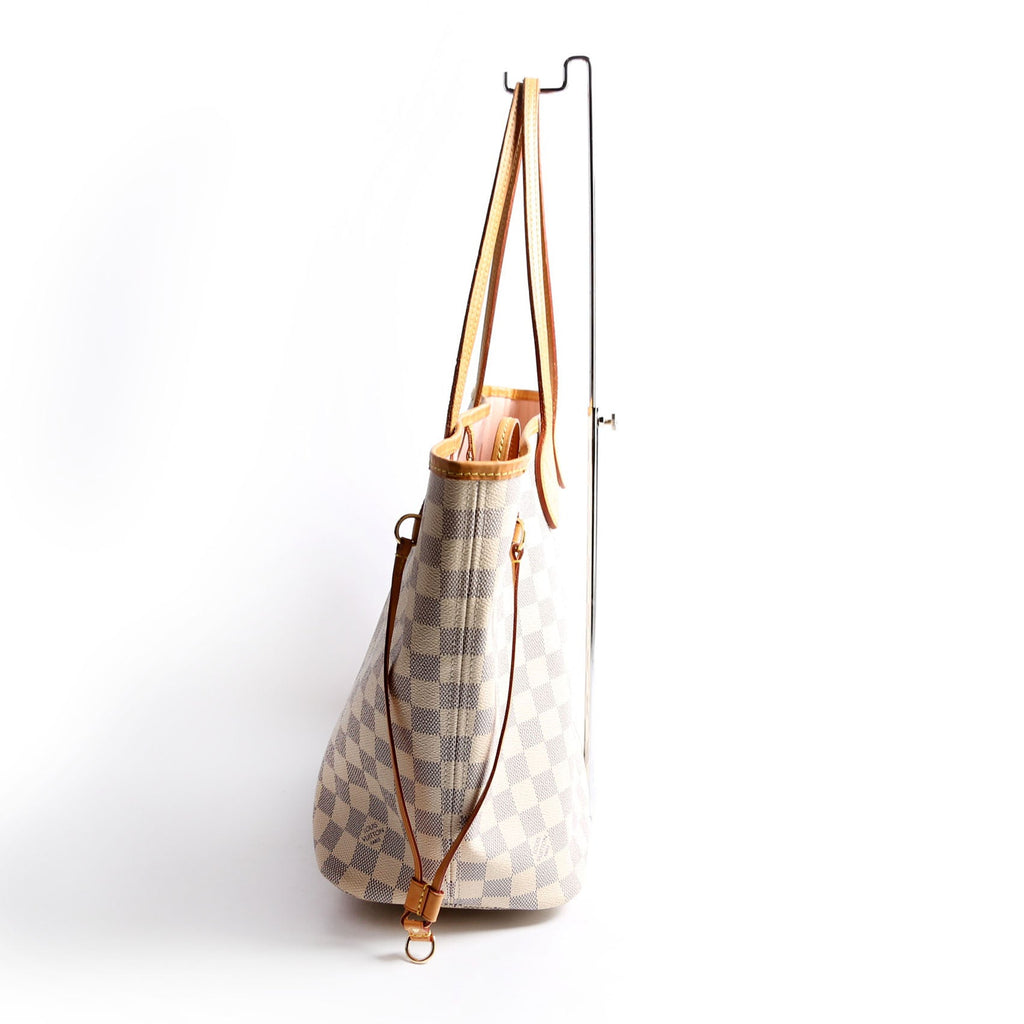 Louis Vuitton Neverfull With Wallet MM Azur