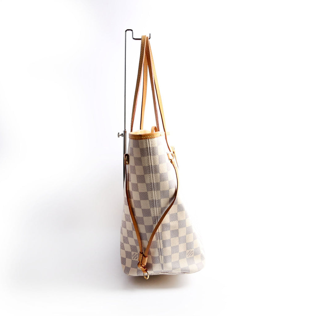 Louis Vuitton Neverfull With Wallet MM Azur