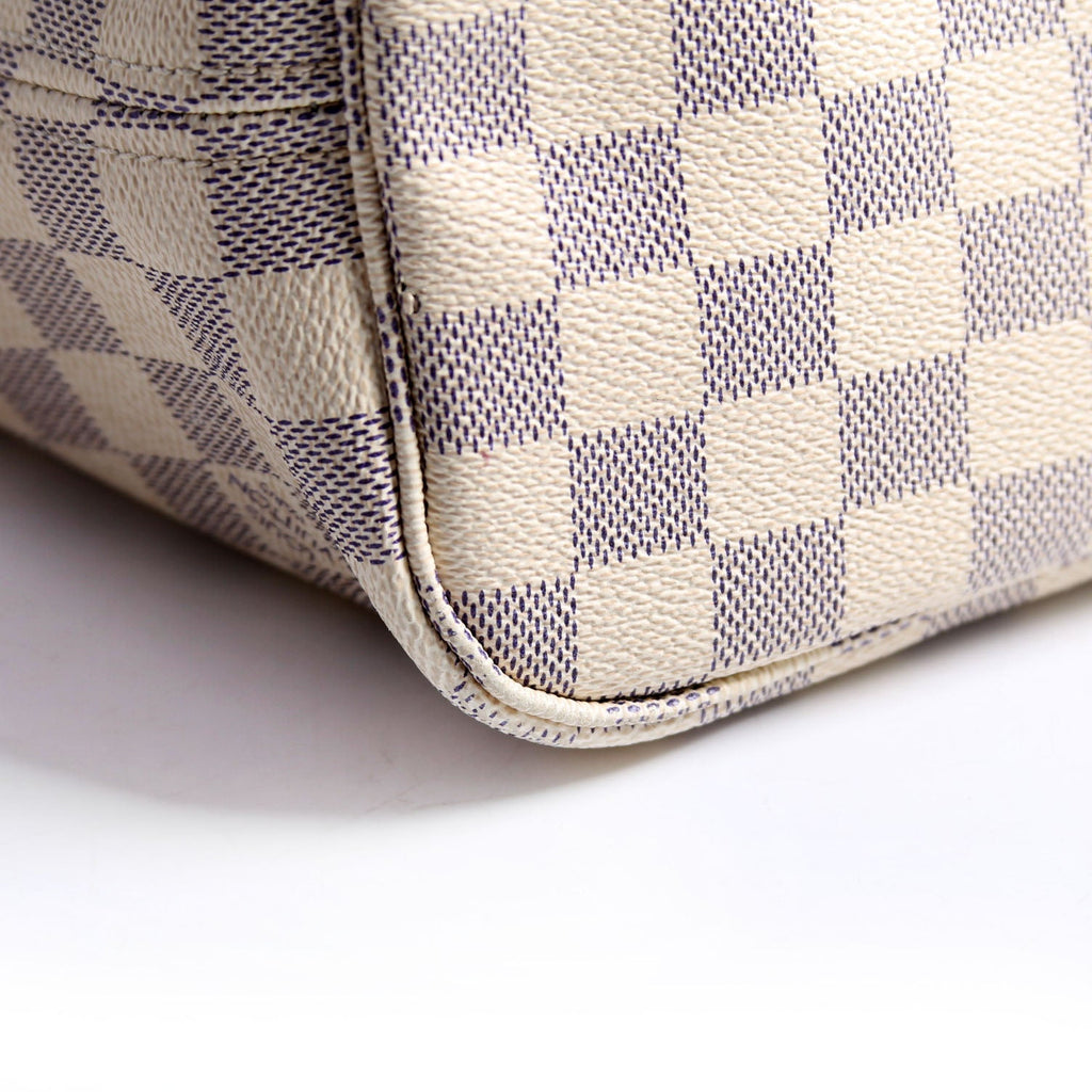 Louis Vuitton Neverfull With Wallet MM Azur